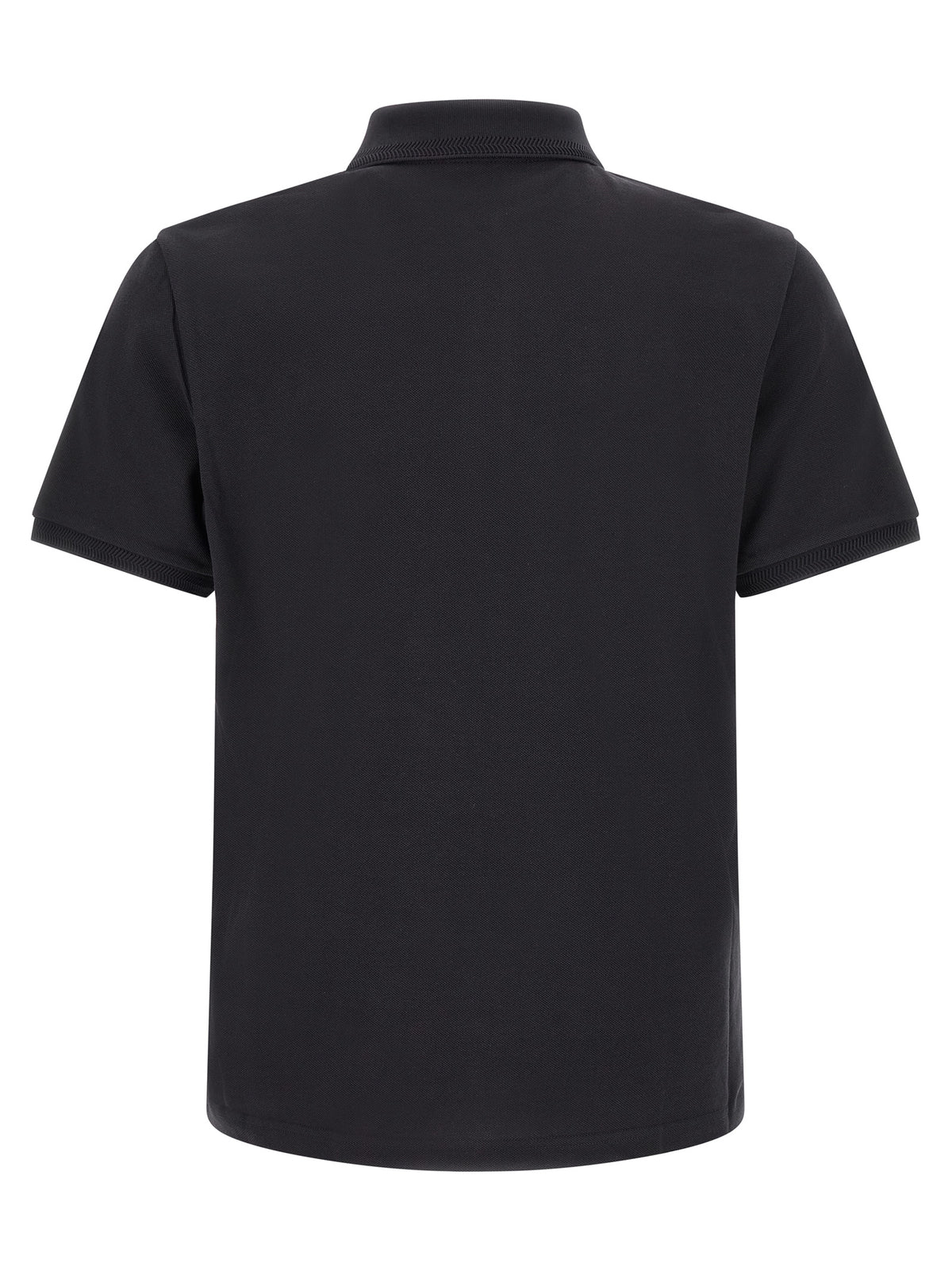 Moncler Blue Cotton Polo Men's Shirt