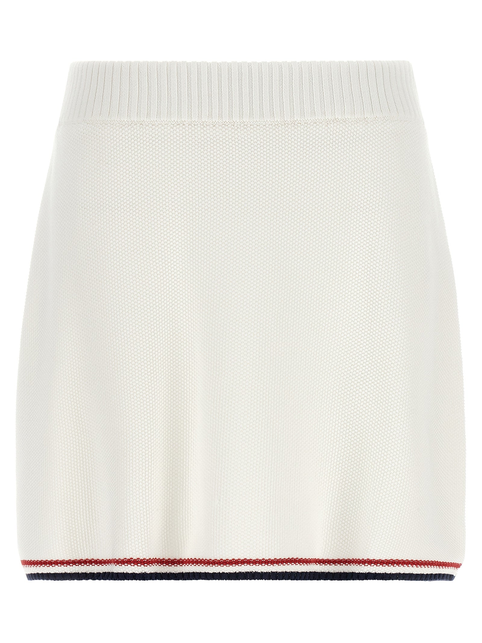 Brunello Cucinelli White Cotton Long Women's Skirt