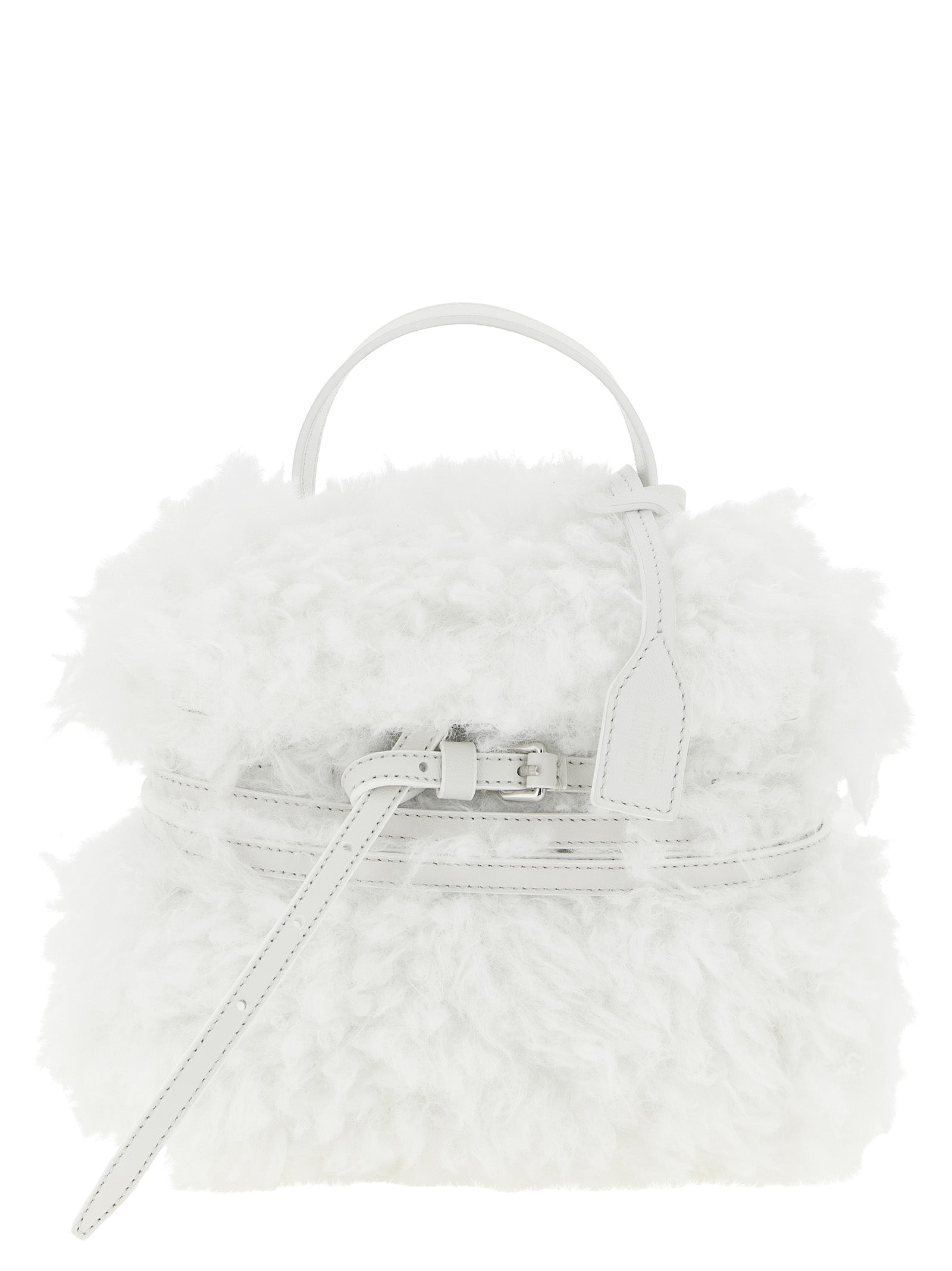 Moschino White Leather Women's Handbag