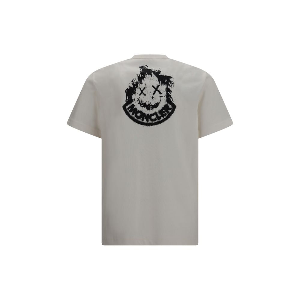 Moncler Beige Cotton Men's T-Shirt