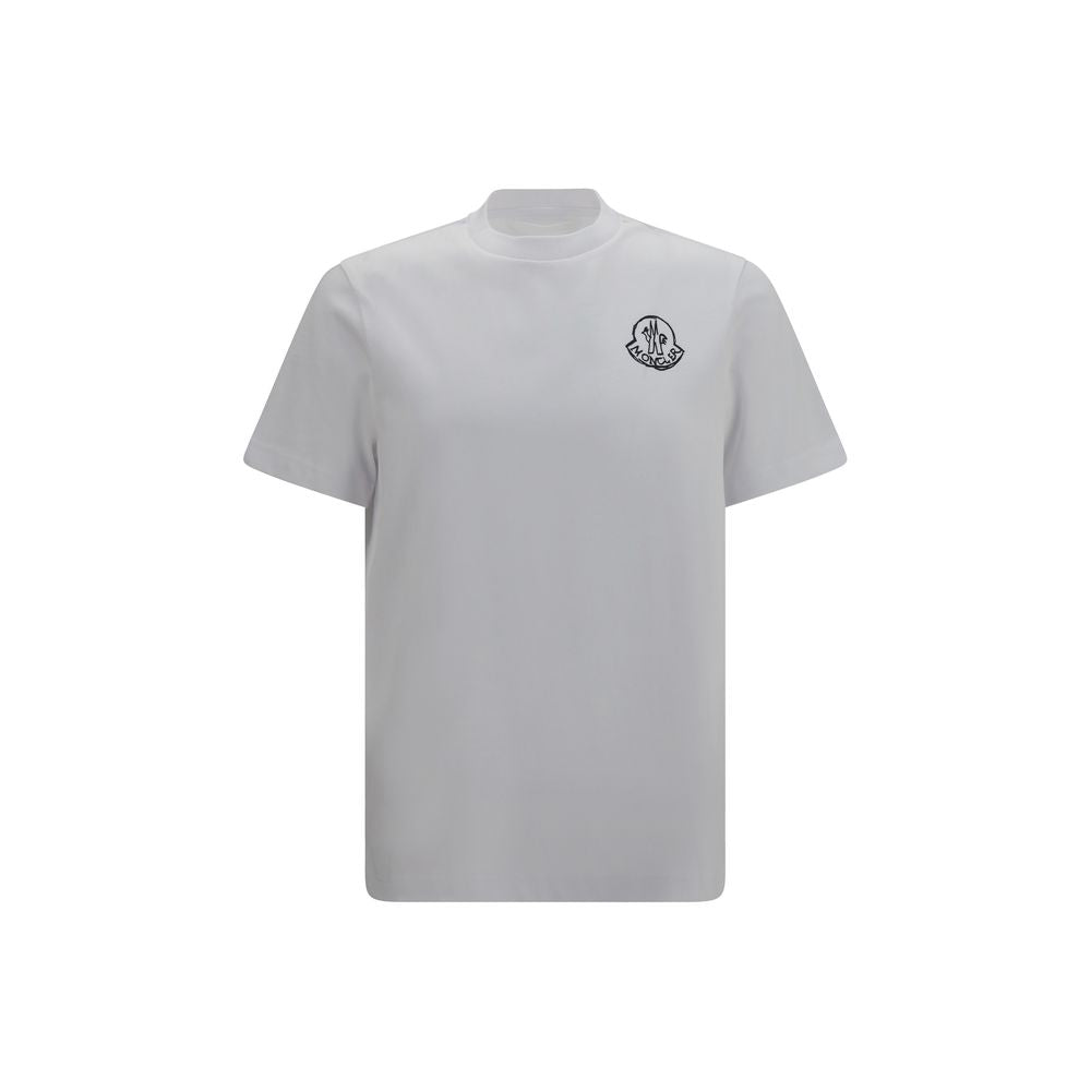 Moncler White Cotton Men's T-Shirt