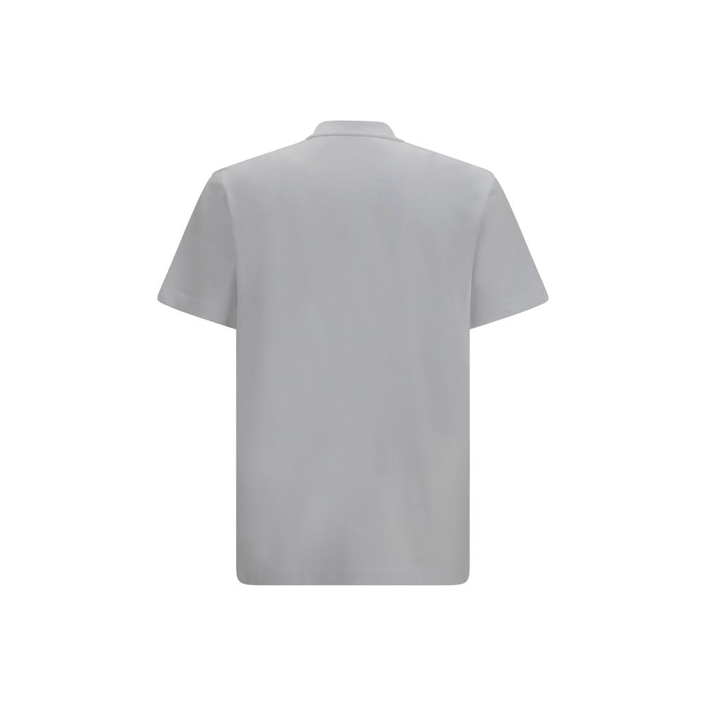 Moncler White Cotton Men's T-Shirt
