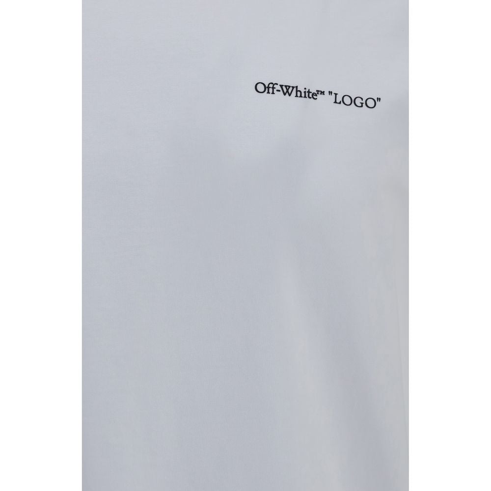 Off-White White Cotton Men's T-Shirt