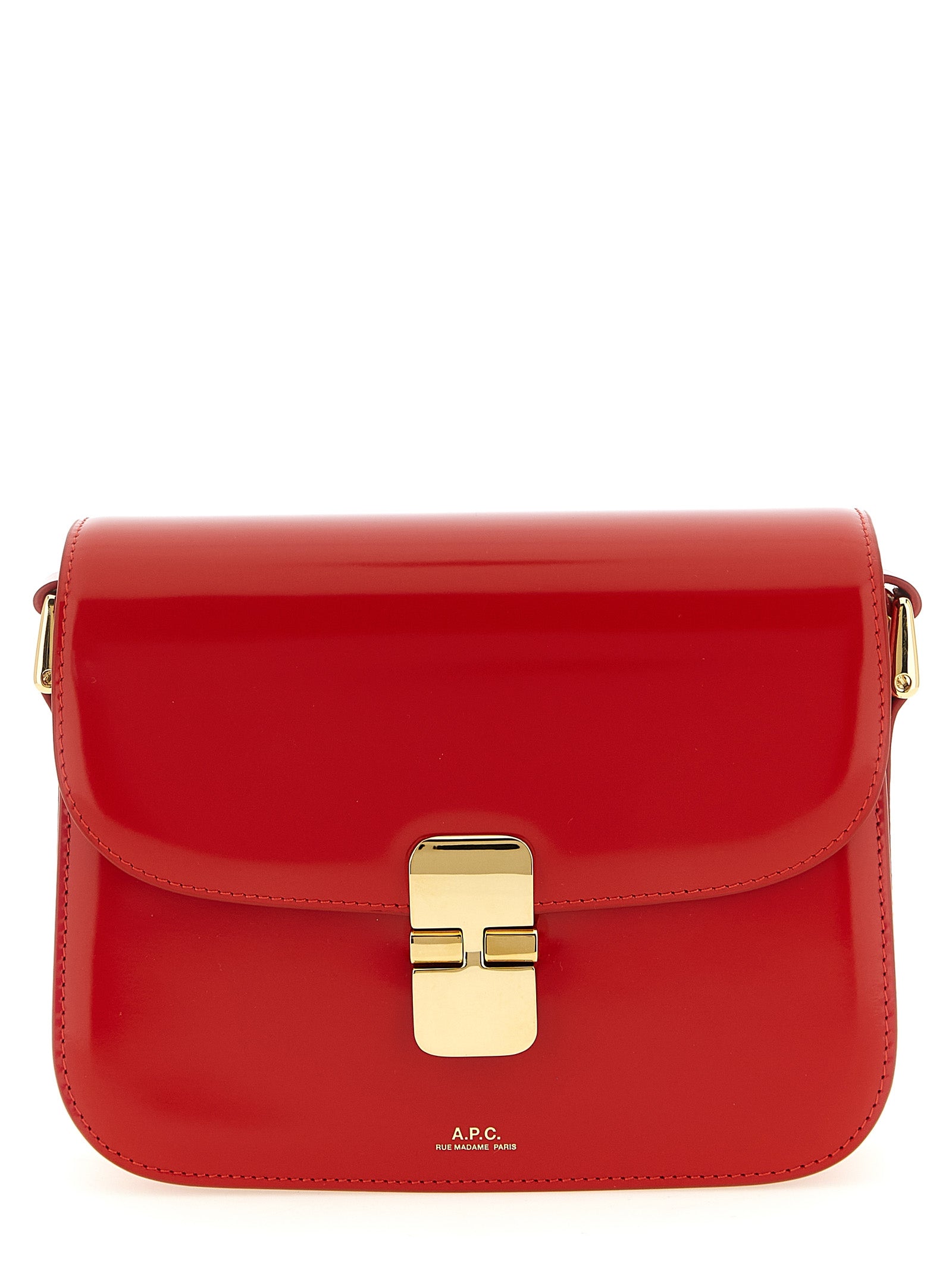 A.P.C. Multicolor Cowhide Crossbody Women's Bag