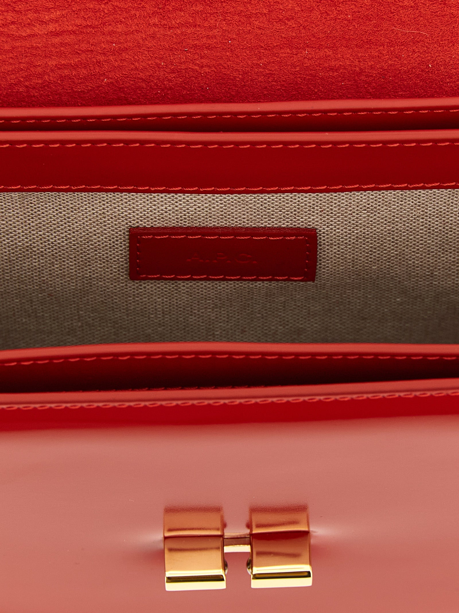 A.P.C. Multicolor Cowhide Crossbody Women's Bag