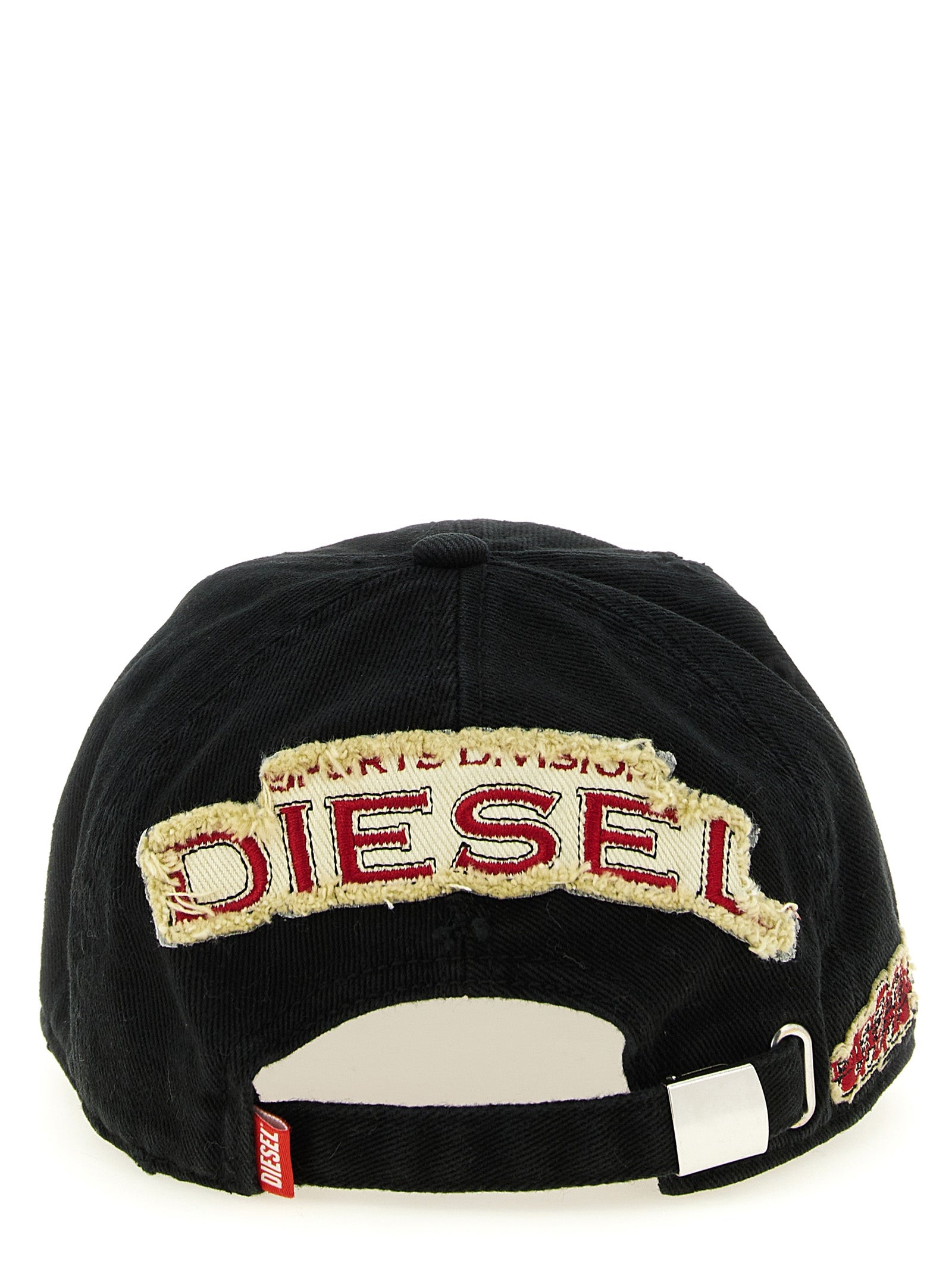 Diesel Black Cotton Cap (Baseball Men's Hat)