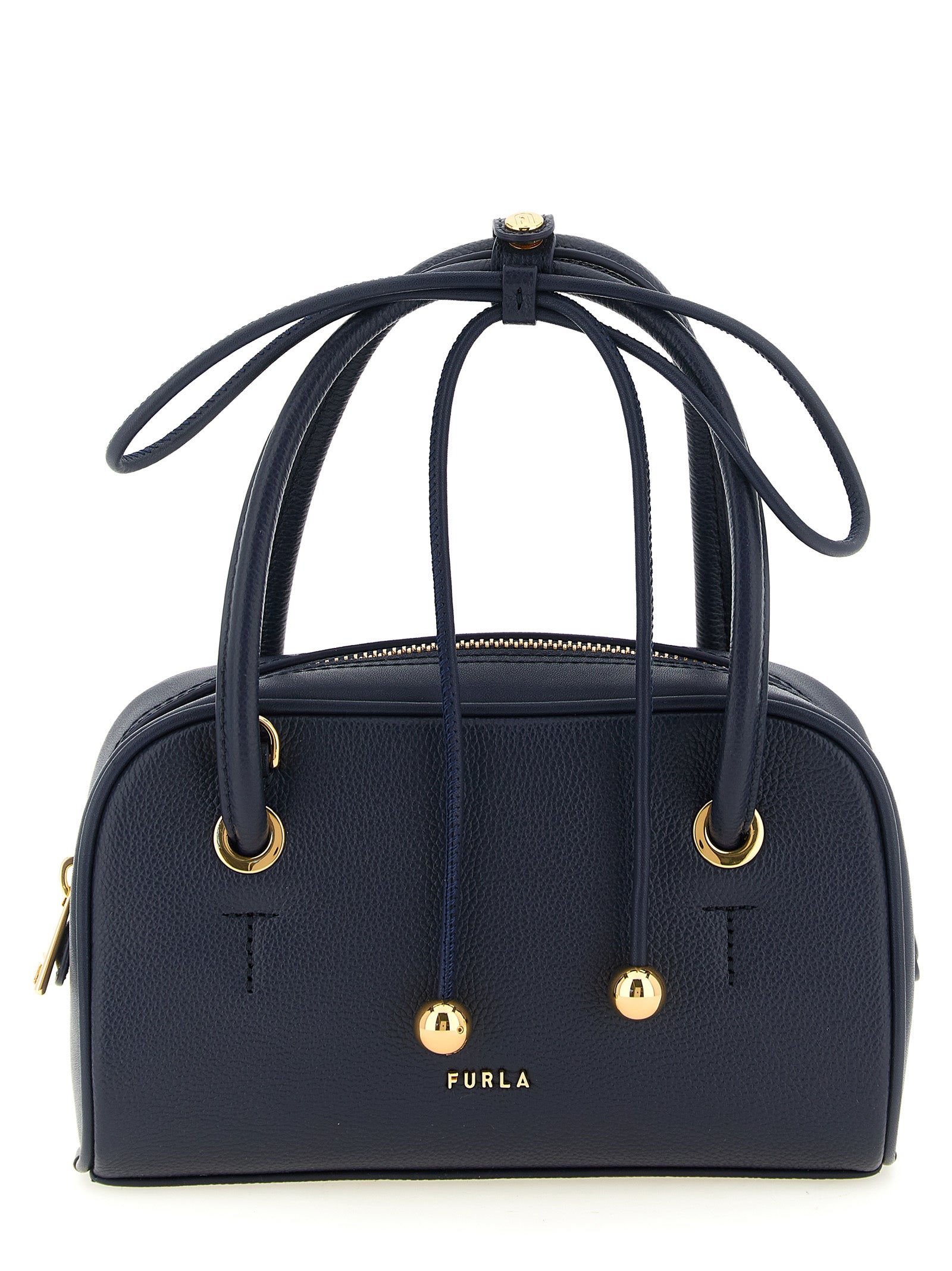 Furla Blue Calfskin Women's Handbag