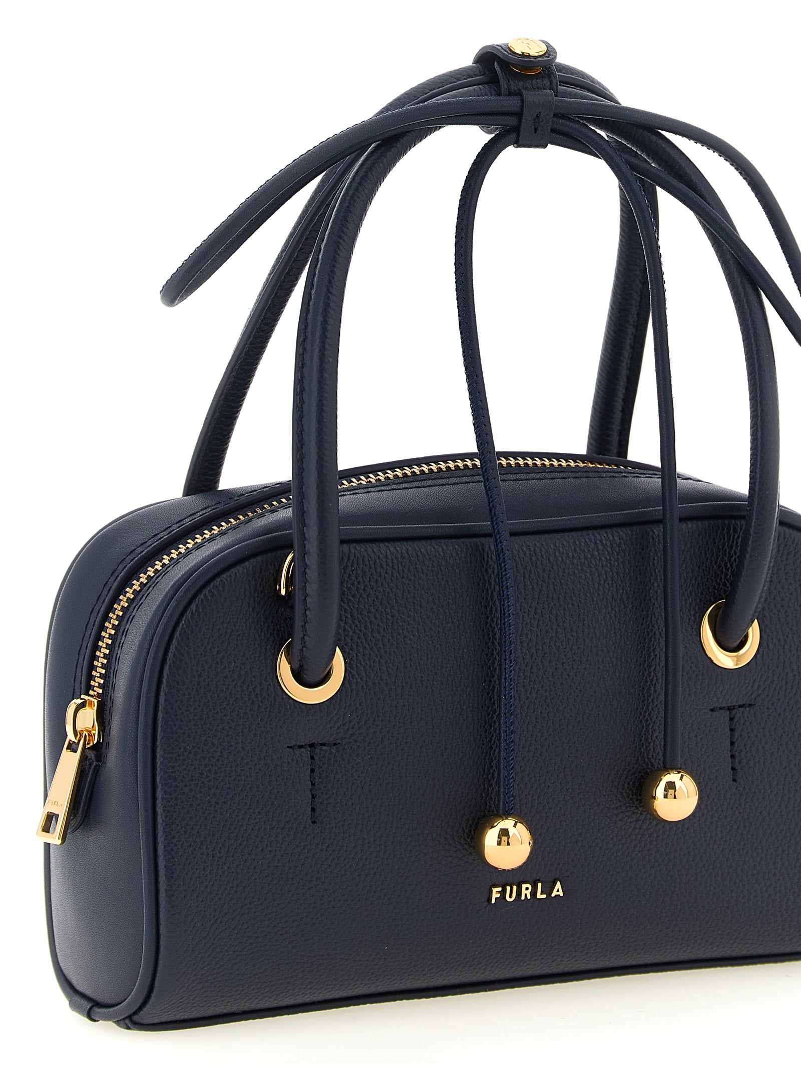 Furla Blue Calfskin Women's Handbag