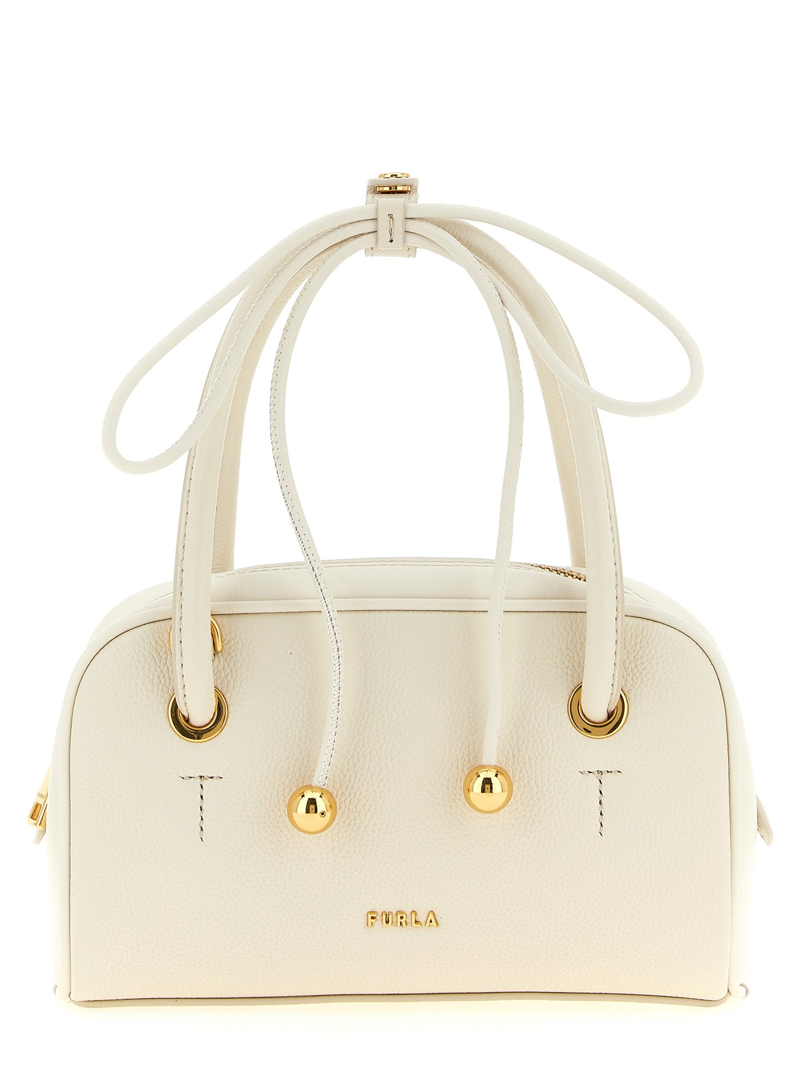 Furla White Calfskin Women's Handbag