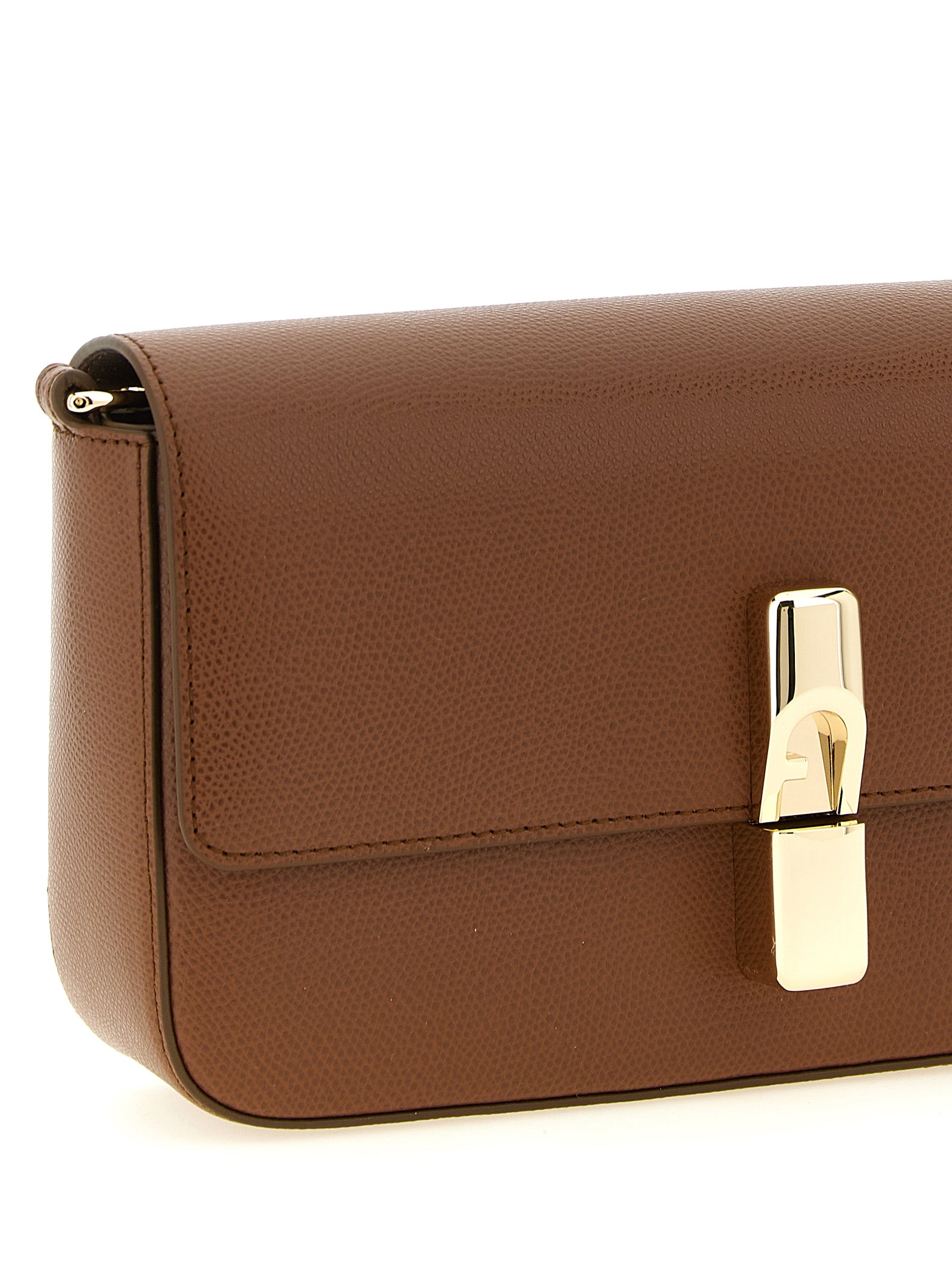 Furla Brown Calfskin Crossbody Women's Bag
