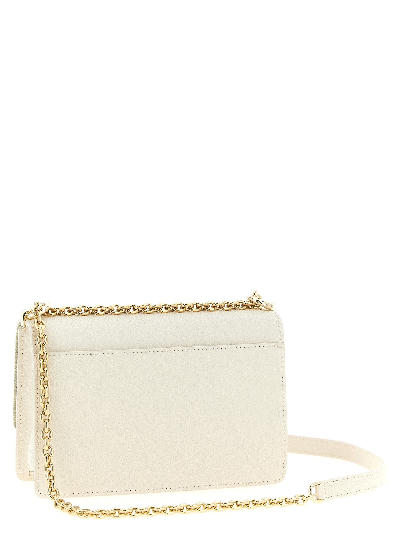Furla White Calfskin Crossbody Women's Bag
