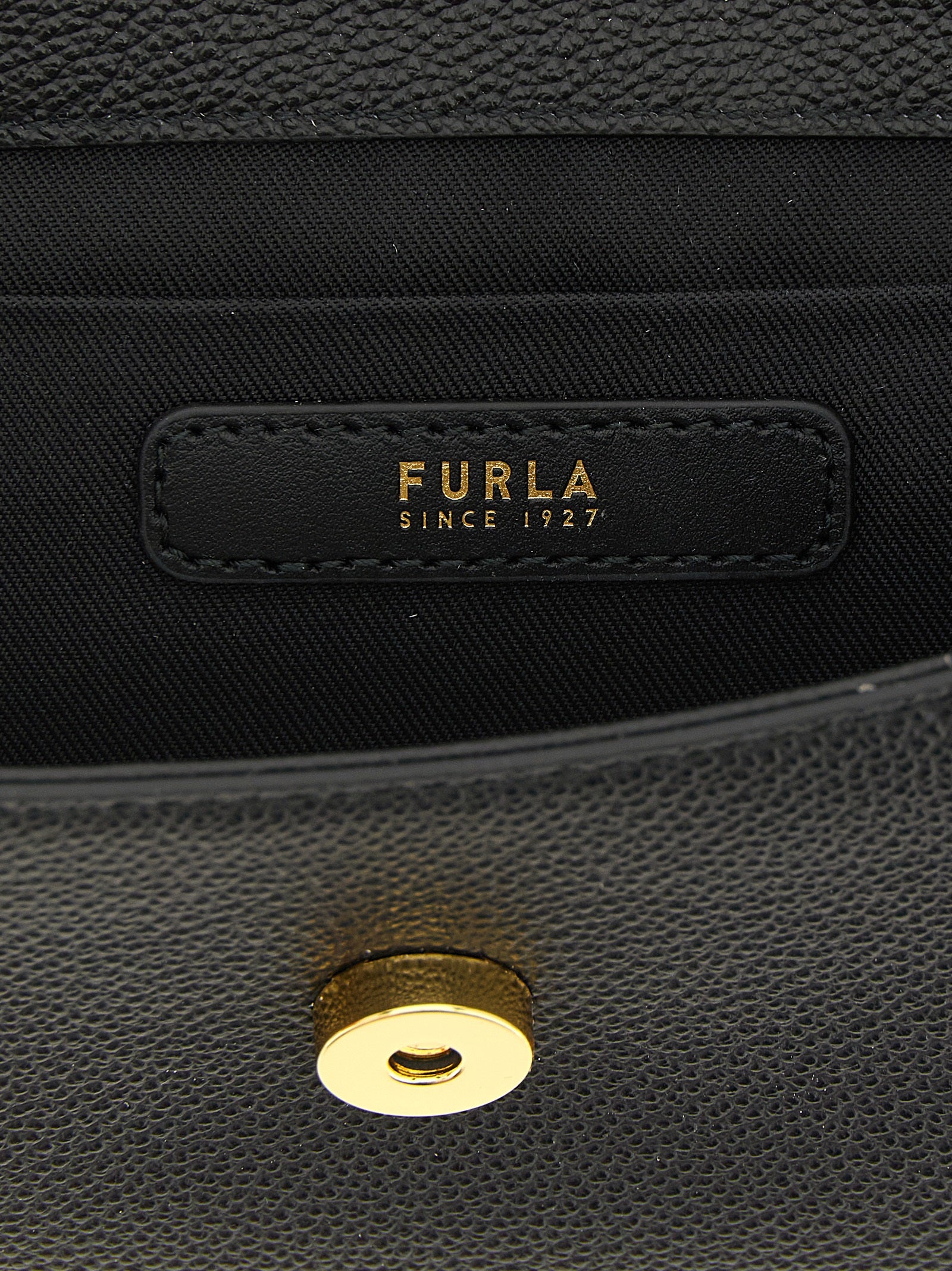 Furla Black Calfskin Women's Handbag
