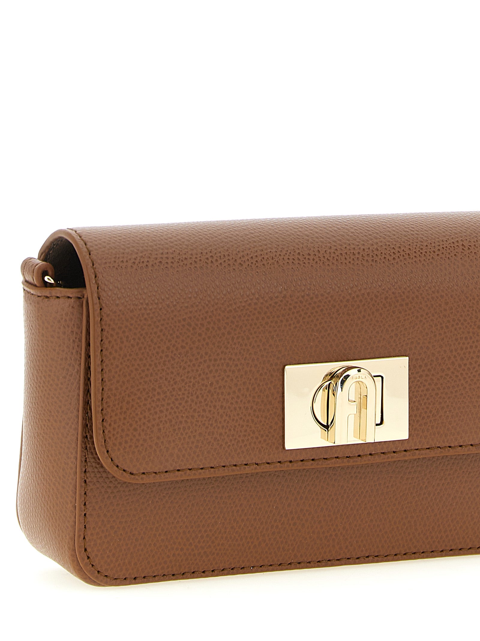Furla Brown Calfskin Crossbody Women's Bag
