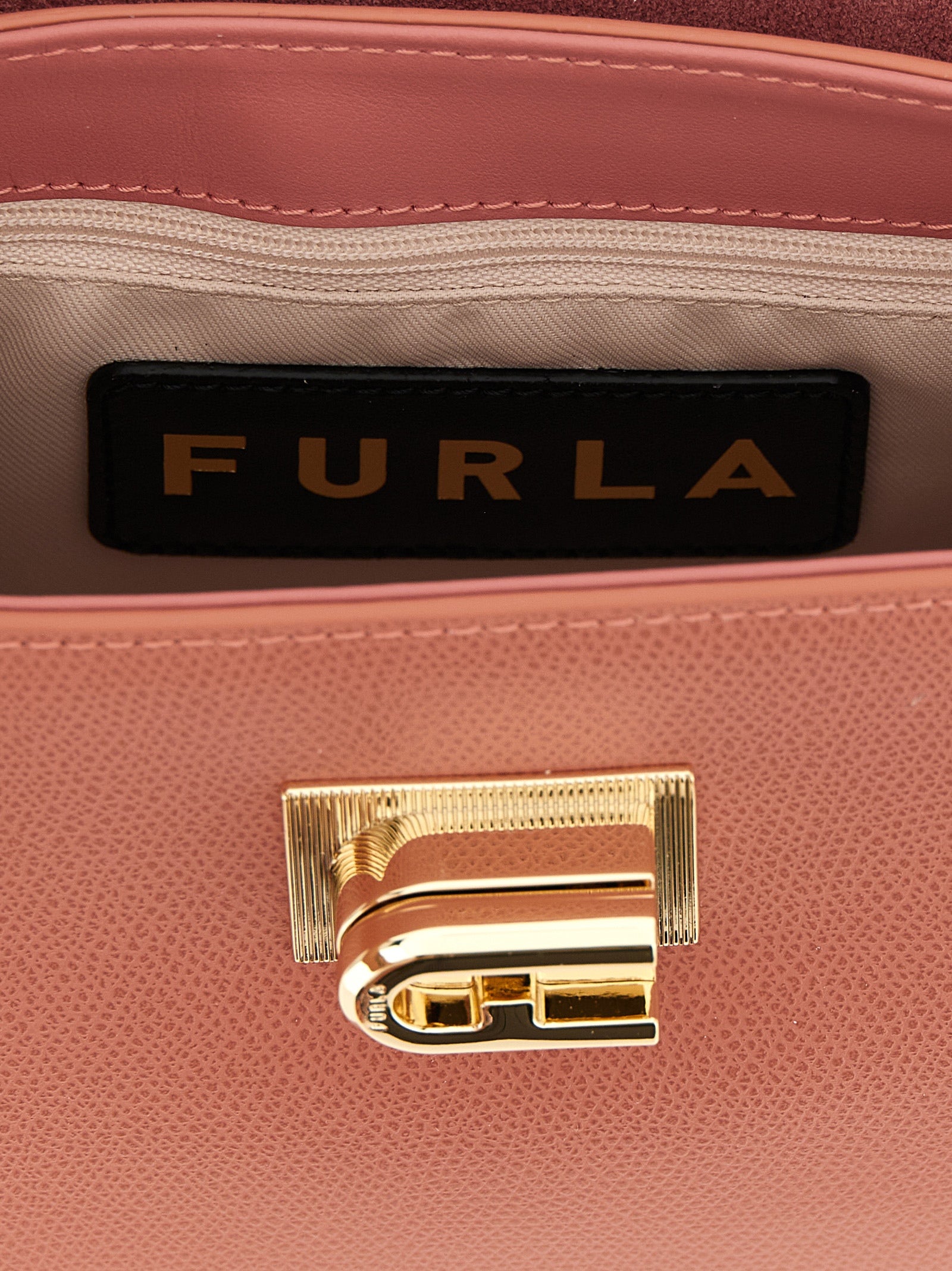 Furla Multicolor Calfskin Women's Handbag