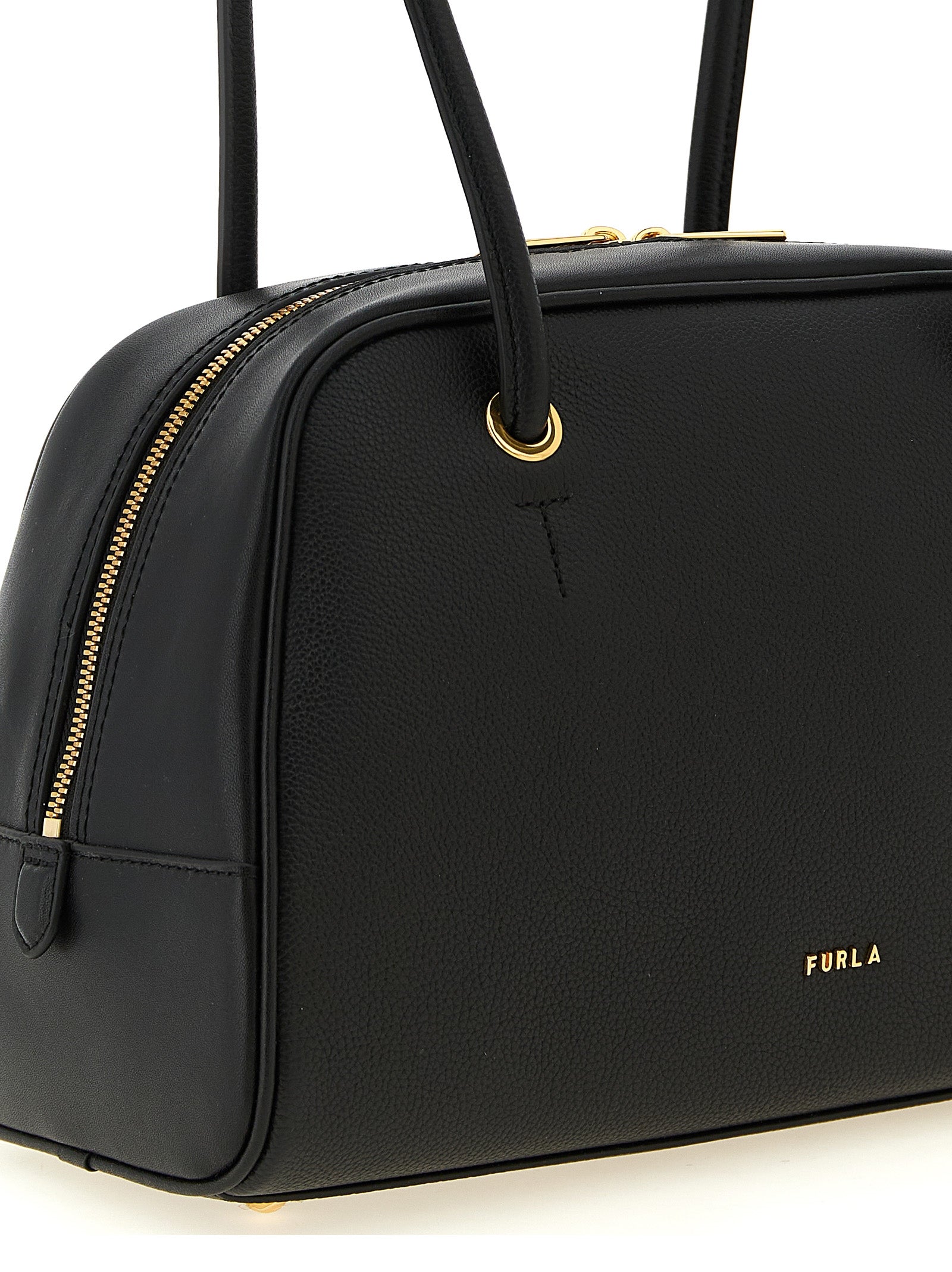 Furla Black Calfskin Women's Handbag