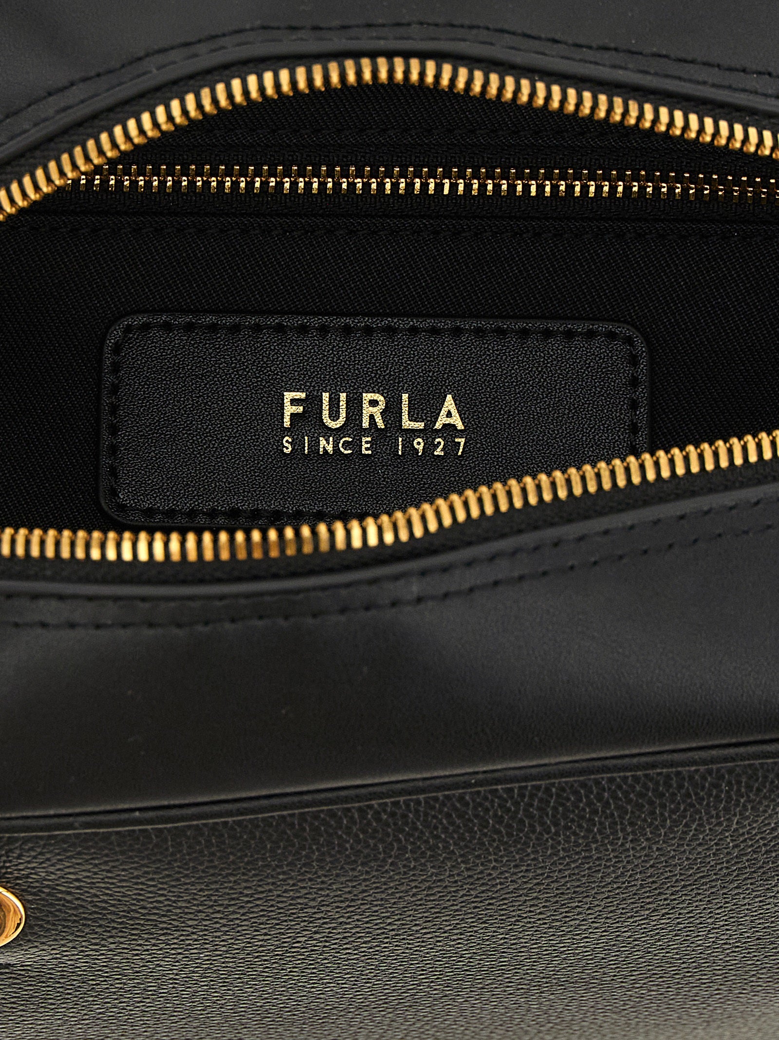 Furla Black Calfskin Women's Handbag