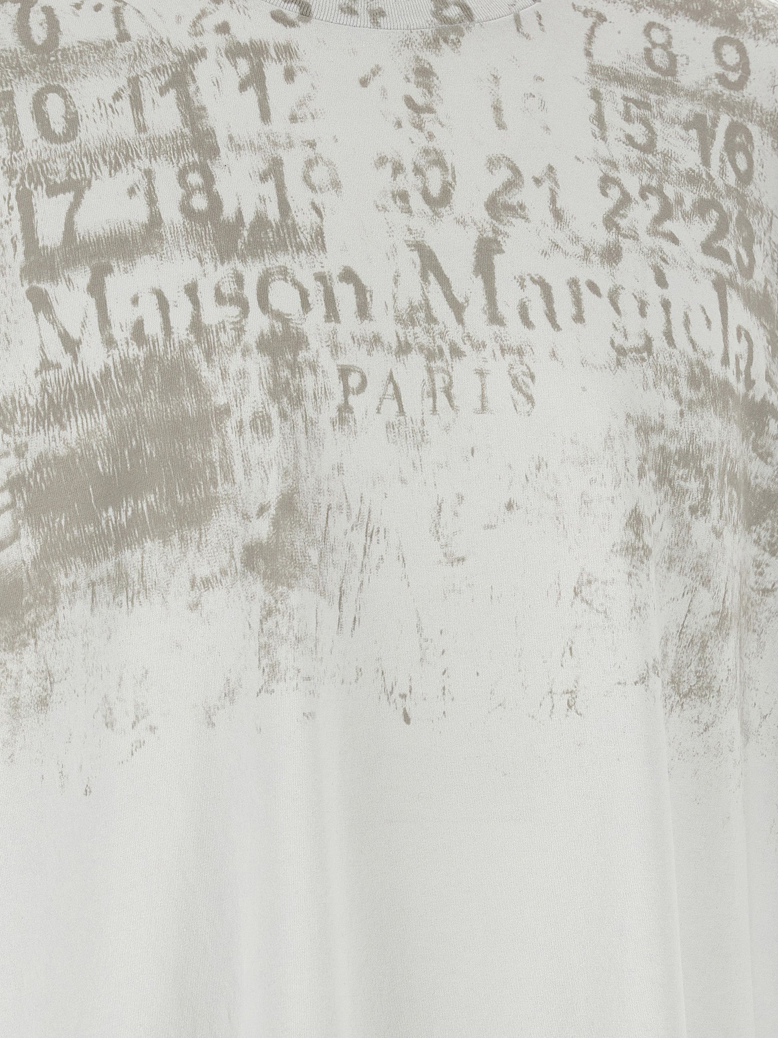 Maison Margiela Gray Cotton Men's T-Shirt
