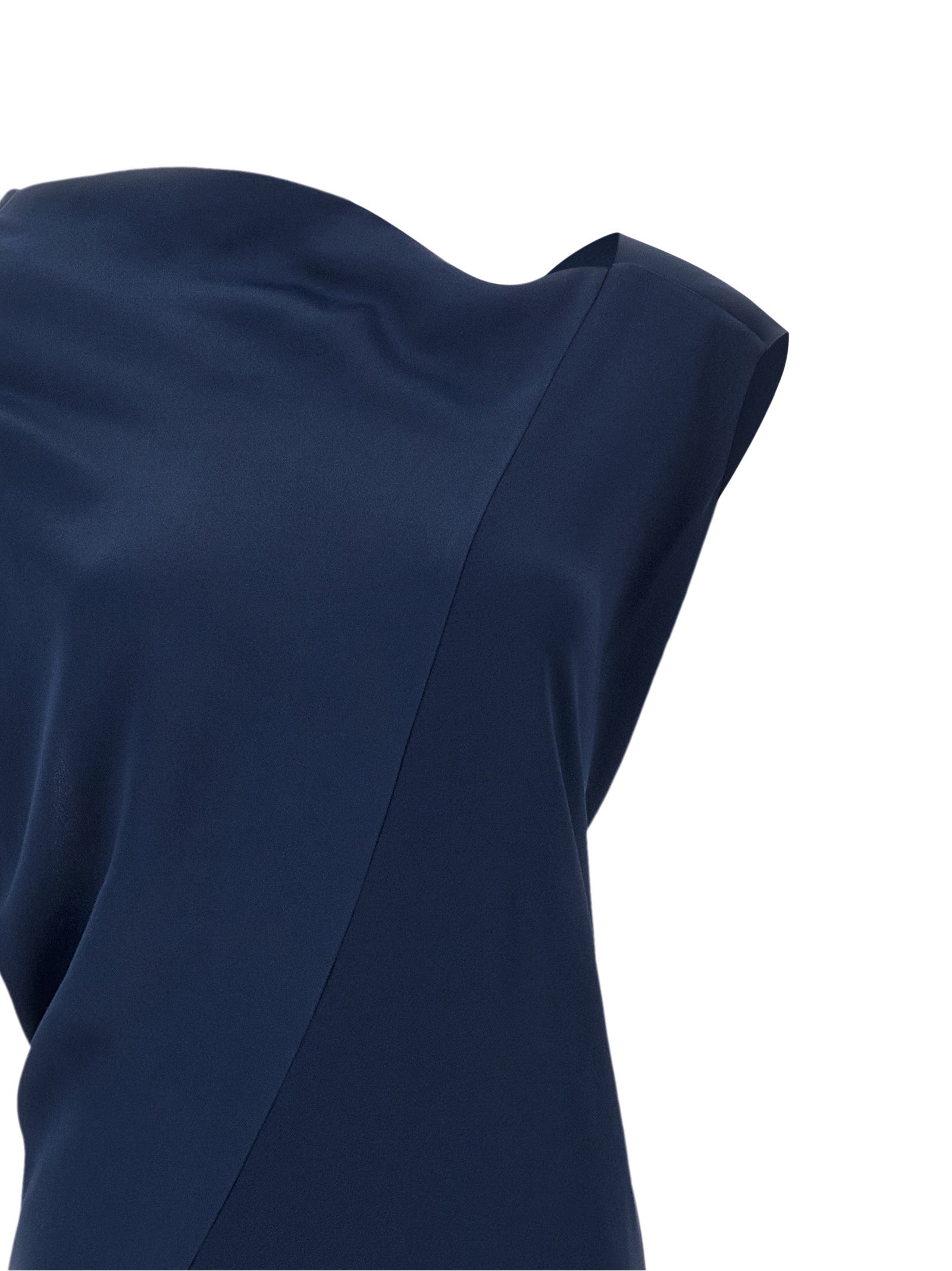 Alberta Ferretti Blue Viscose Long Women's Dress