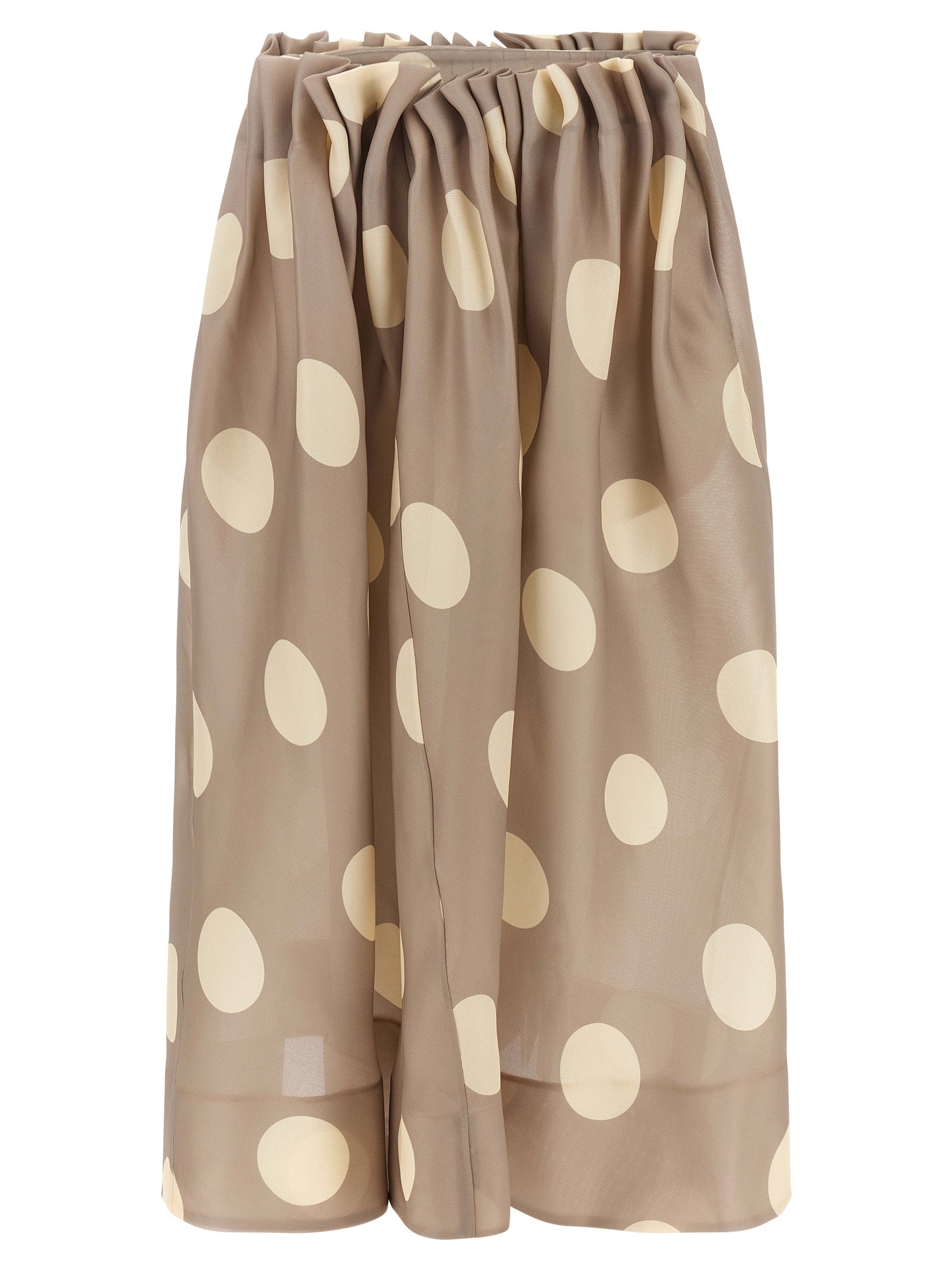 Khaite Gray Silk Mini Women's Skirt