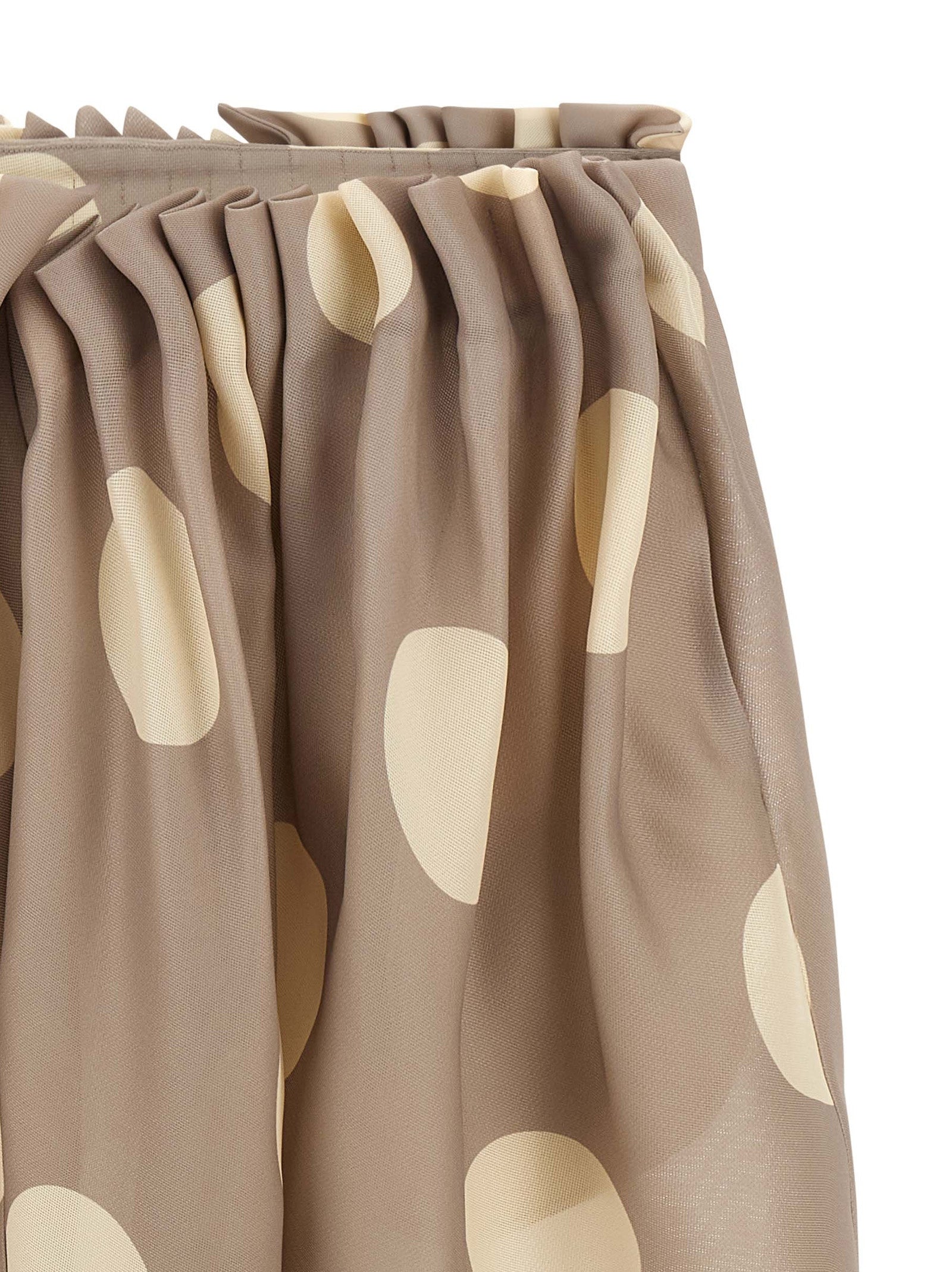 Khaite Gray Silk Mini Women's Skirt