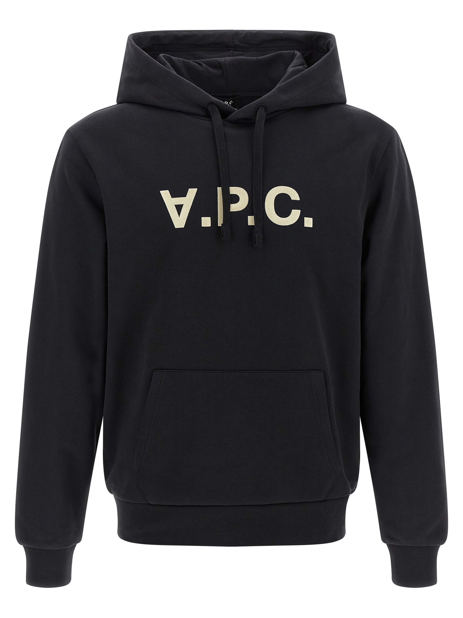 A.P.C. Black Cotton Women's Hoodie