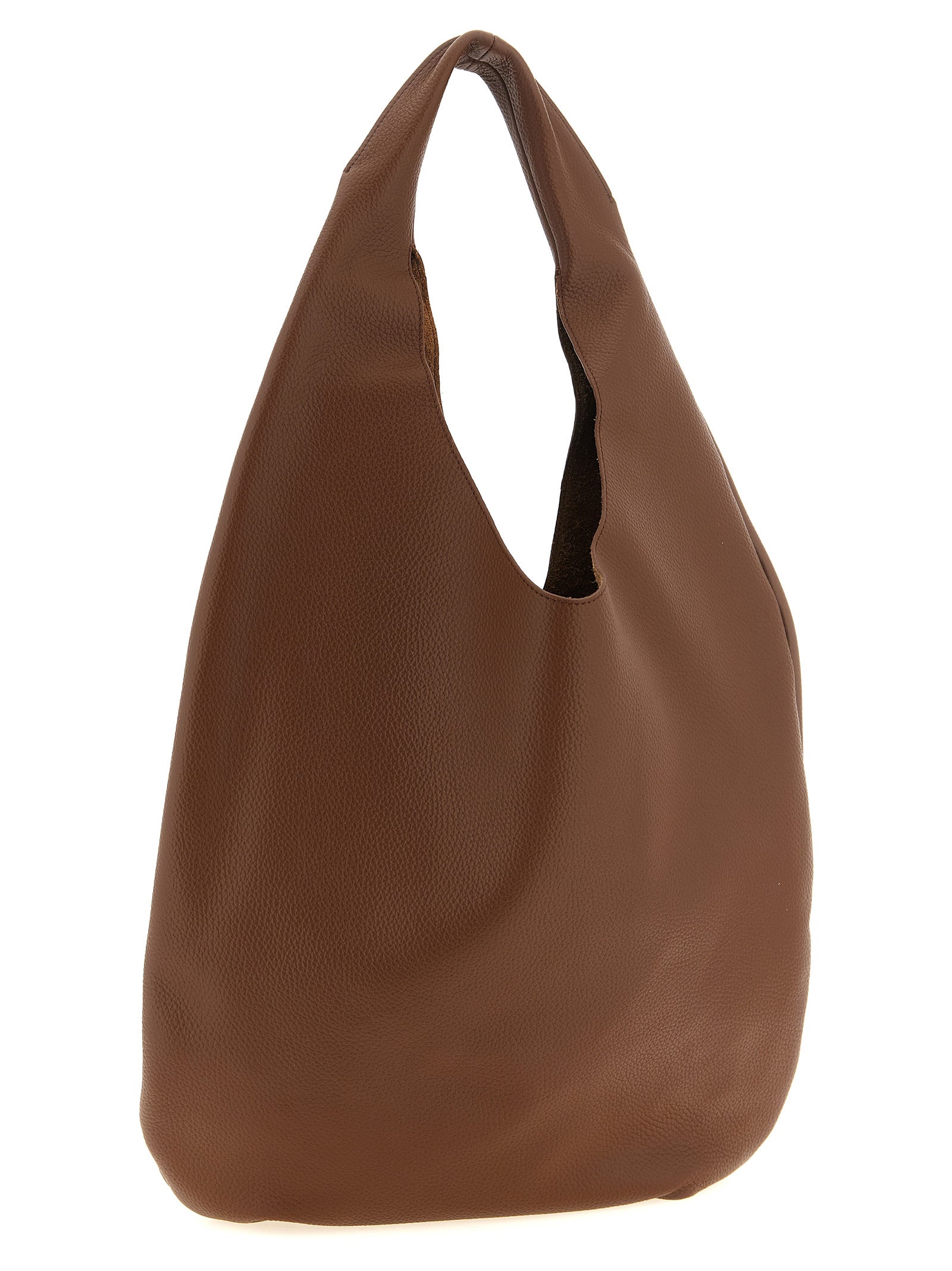 A.P.C. Brown Cowhide Shoulder Women's Bag