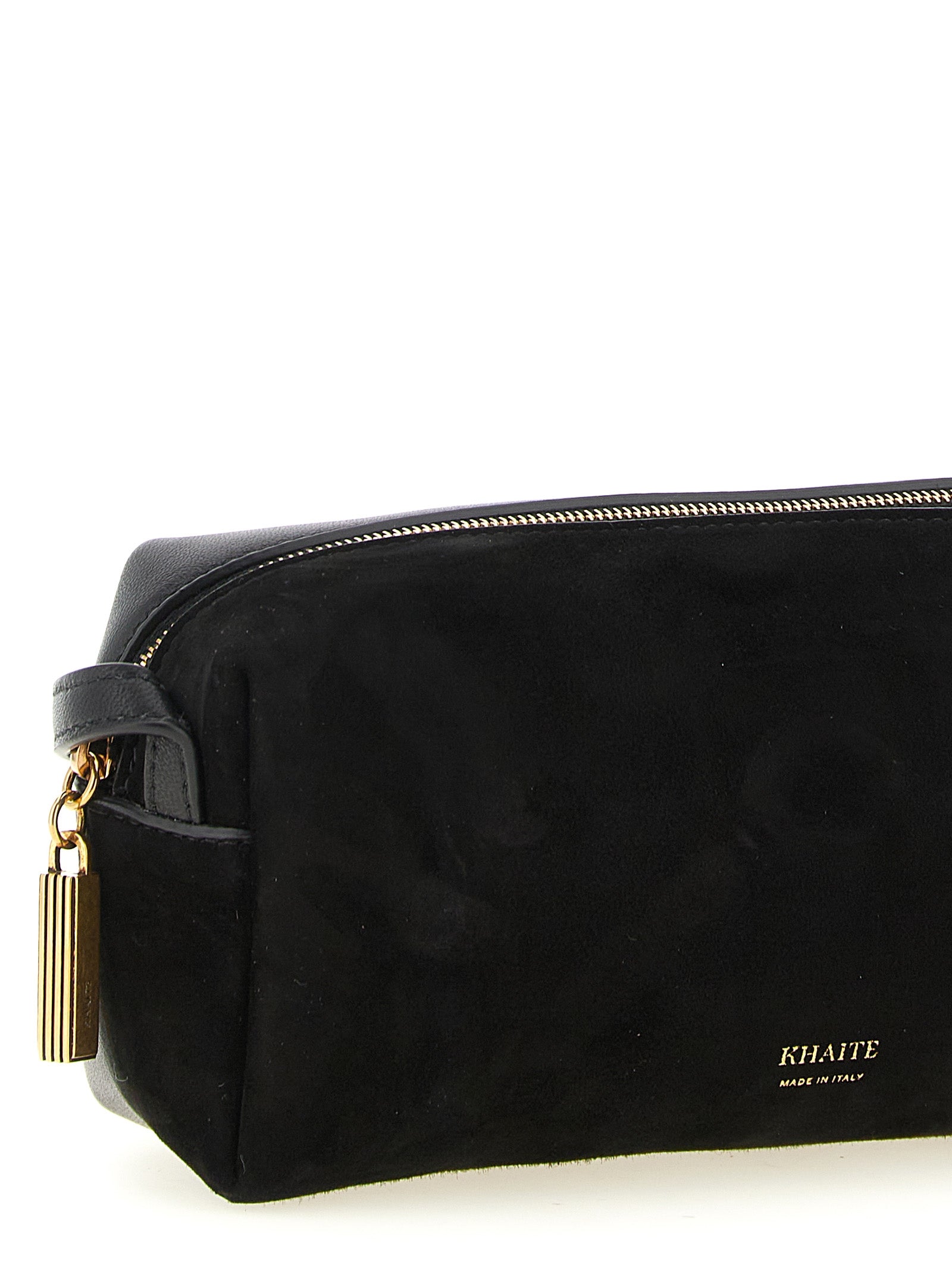 Khaite Black Calfskin Crossbody Women's Bag