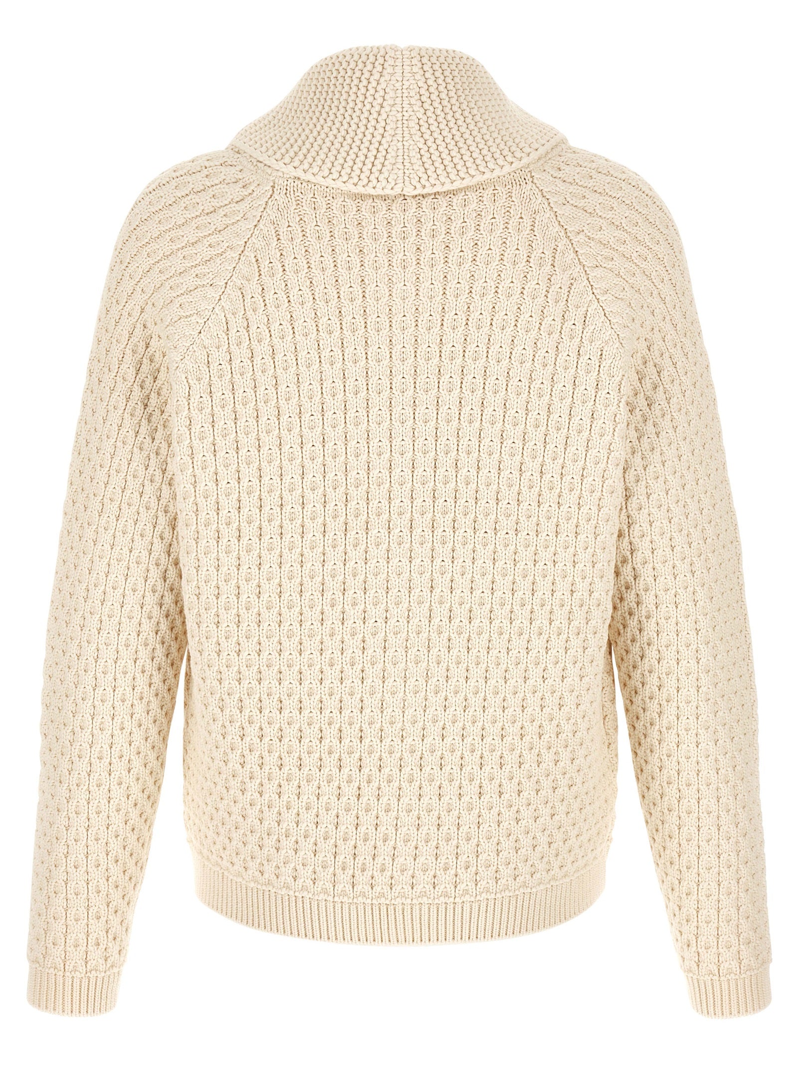 J.W.Anderson White Cotton Men's Cardigan