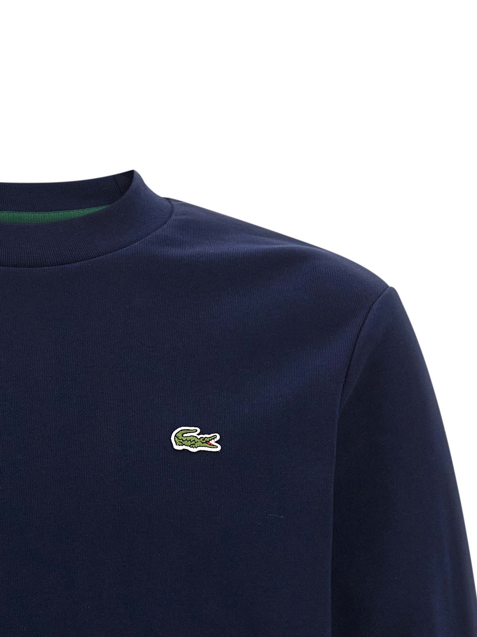 Lacoste Blue Cotton Men's Sweatshirt