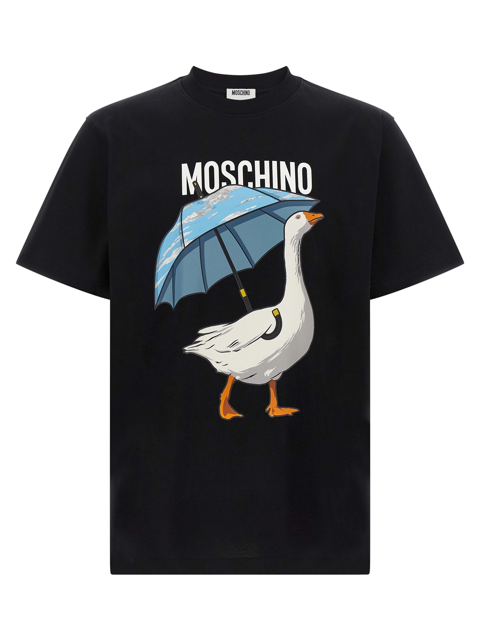 Moschino Black Cotton Men's T-Shirt
