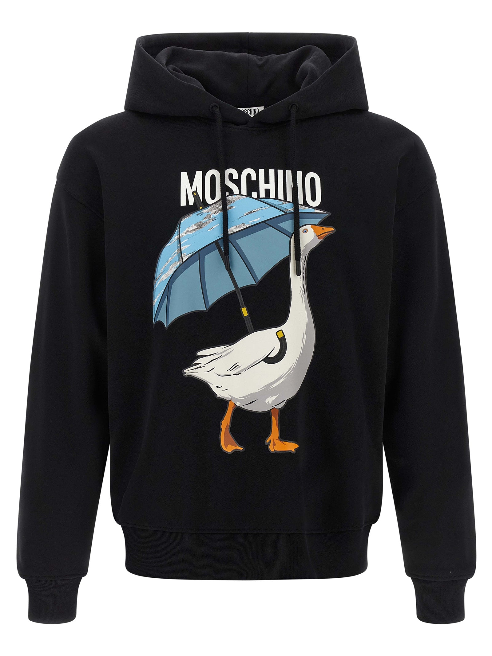 Moschino Black Cotton Men's Sweatshirt