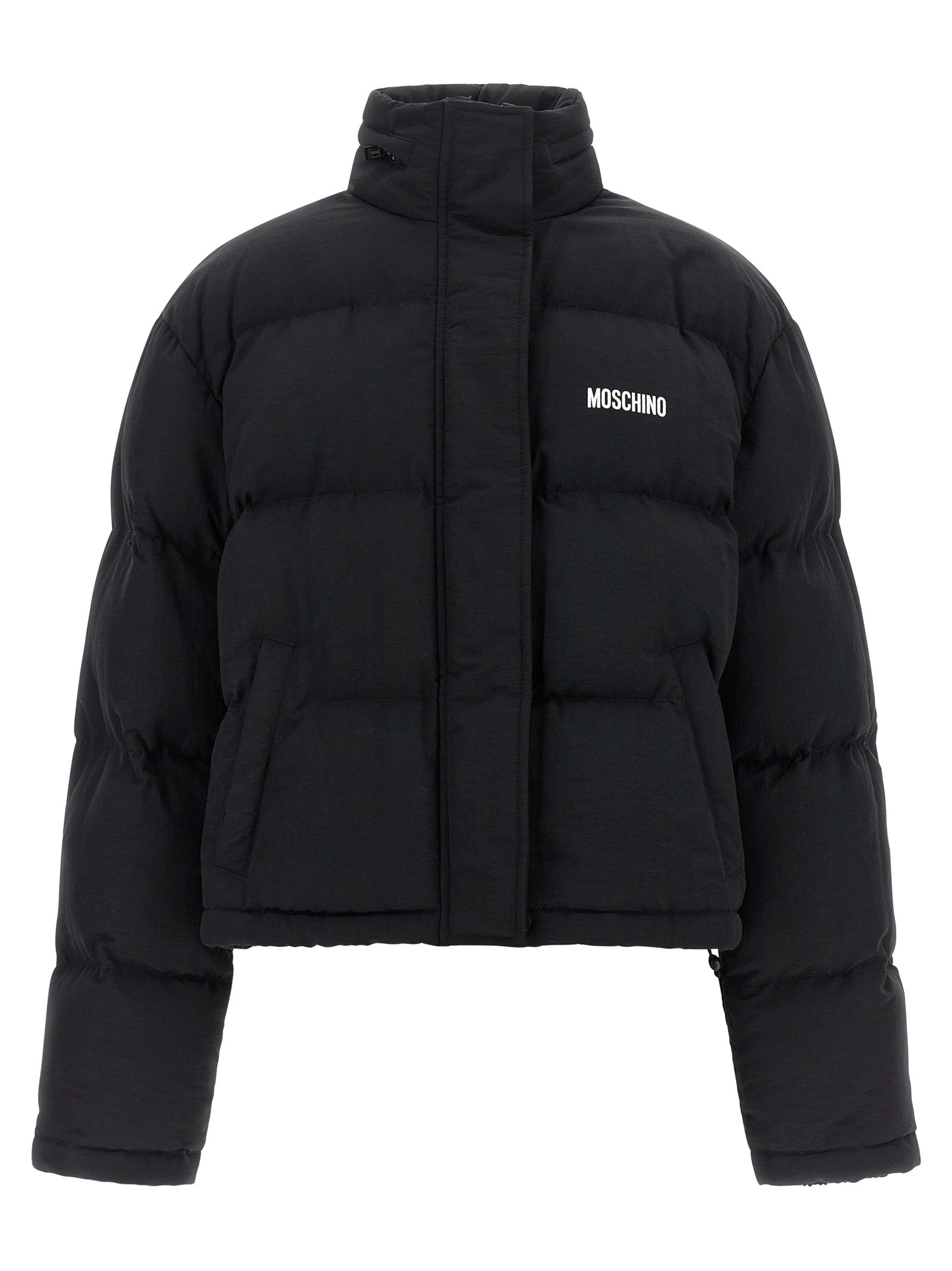 Moschino Black Polyamide Women's Bomber