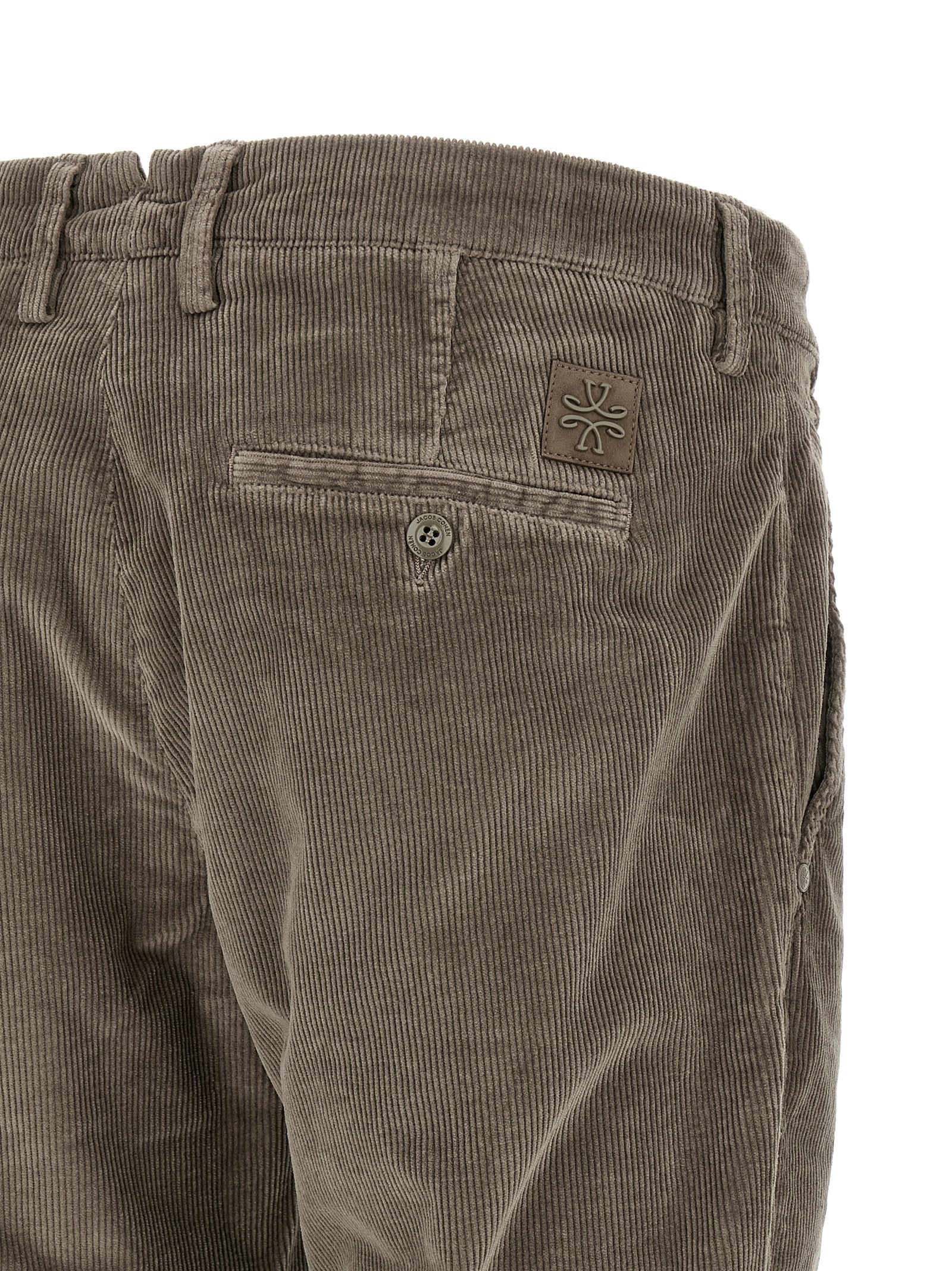 Jacob Cohen Gray Cotton Chino Men's Pants