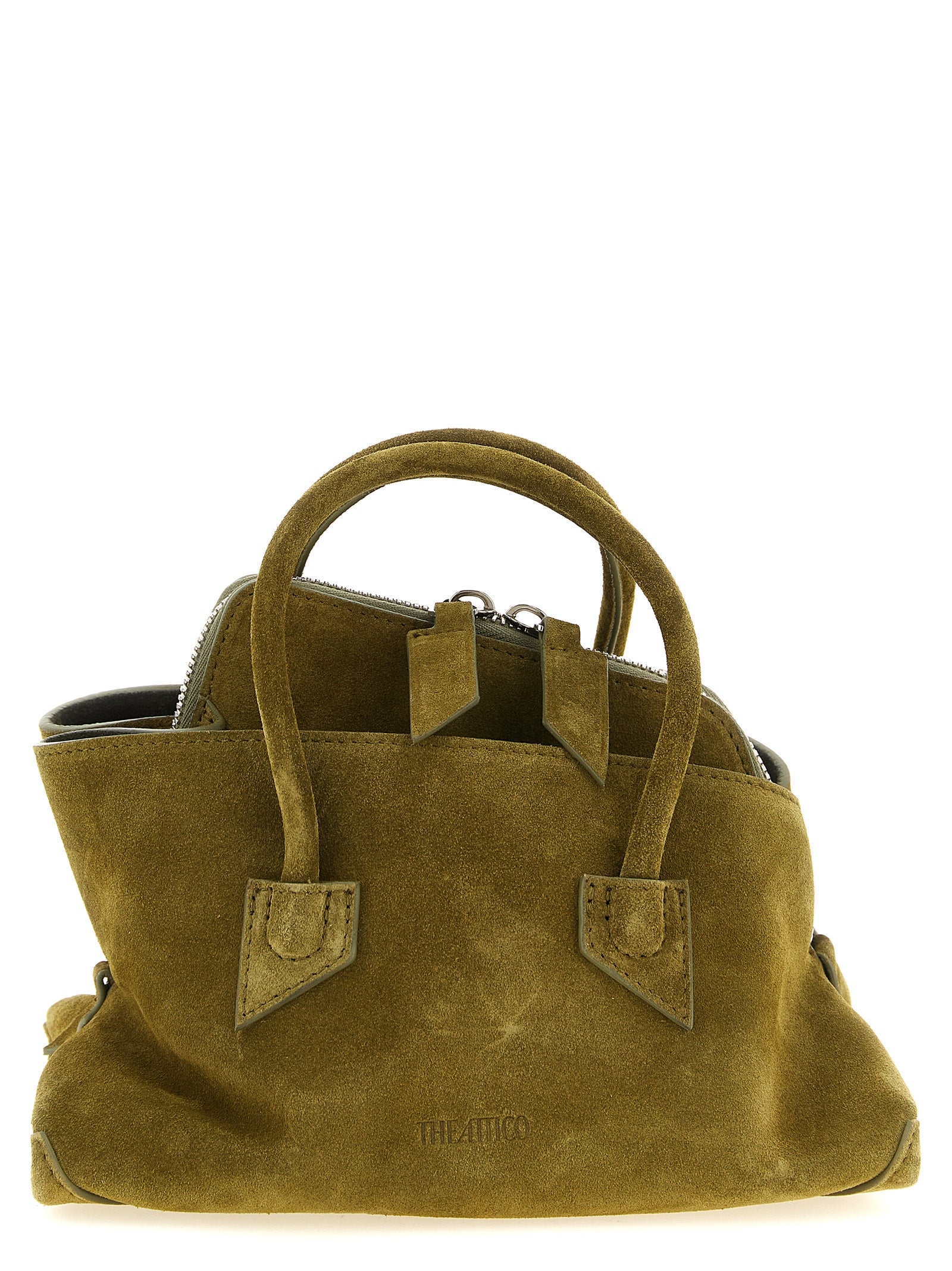 The Attico Bicolor Bovine Leather Women's Handbag