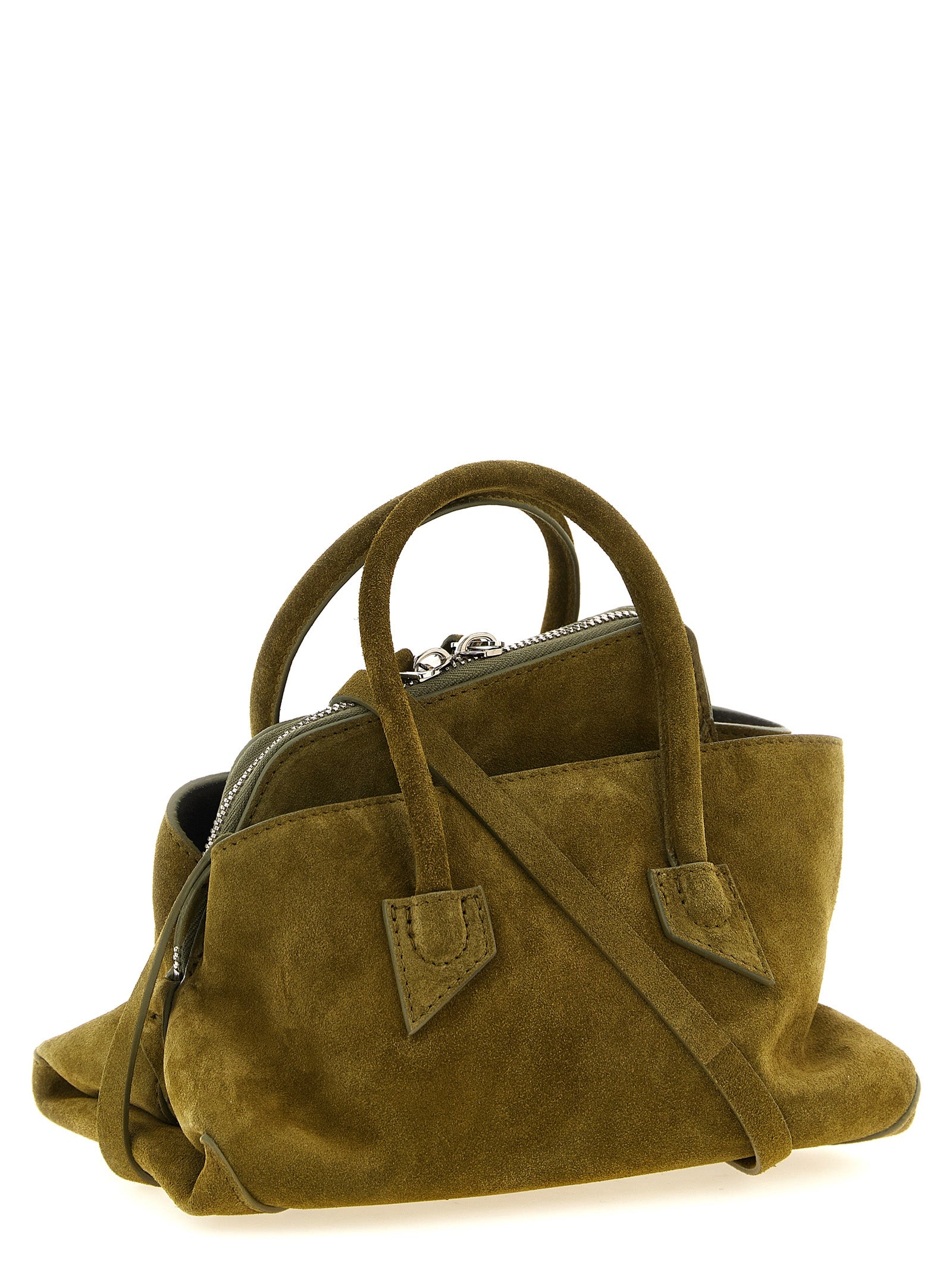 The Attico Bicolor Bovine Leather Women's Handbag