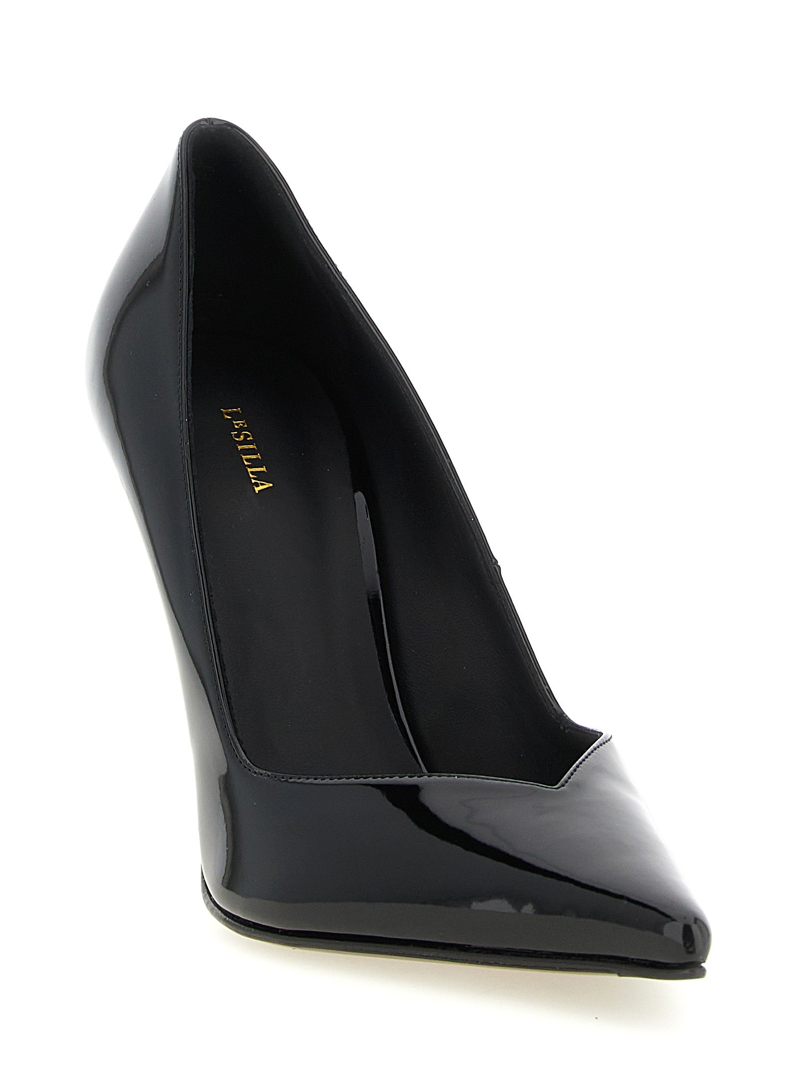 LE SILLA Black Polyethylene High Heel Women's Pumps