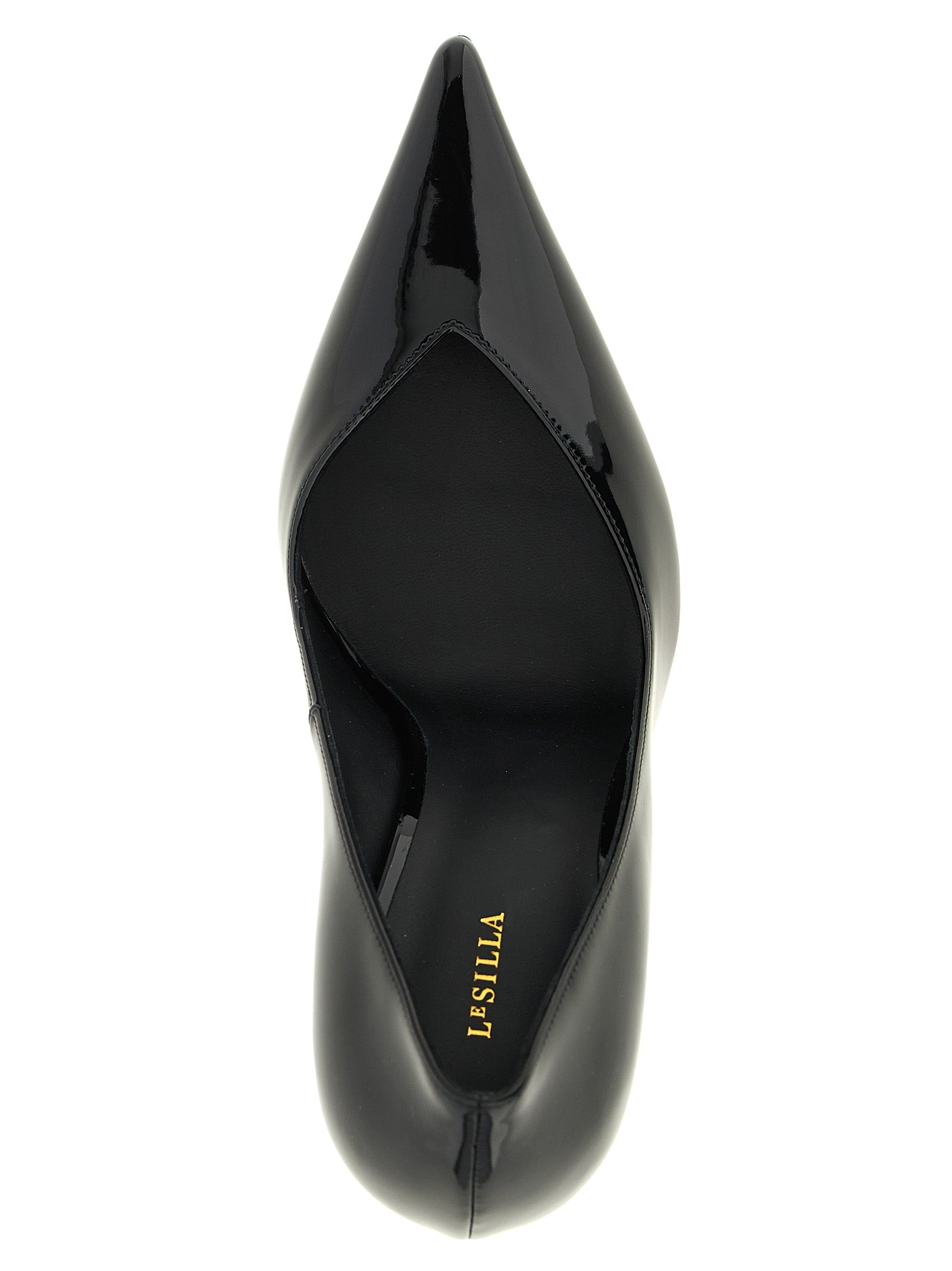 LE SILLA Black Polyethylene High Heel Women's Pumps