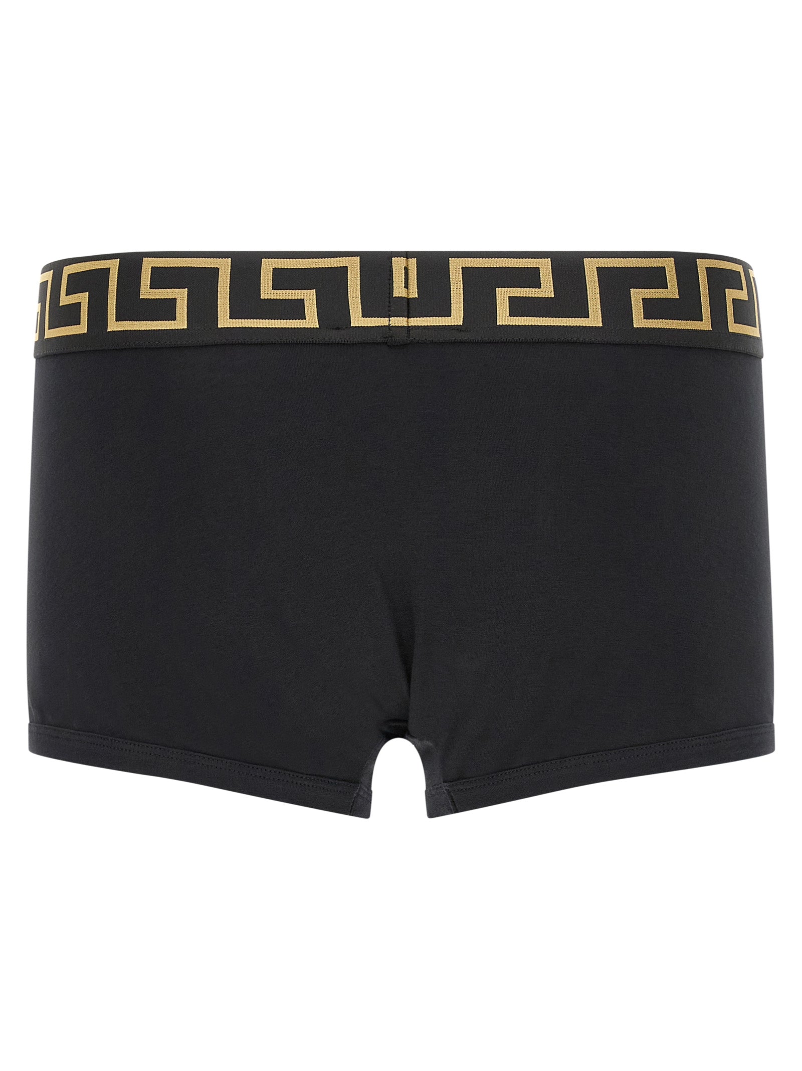 Versace Black Cotton Men's Boxers