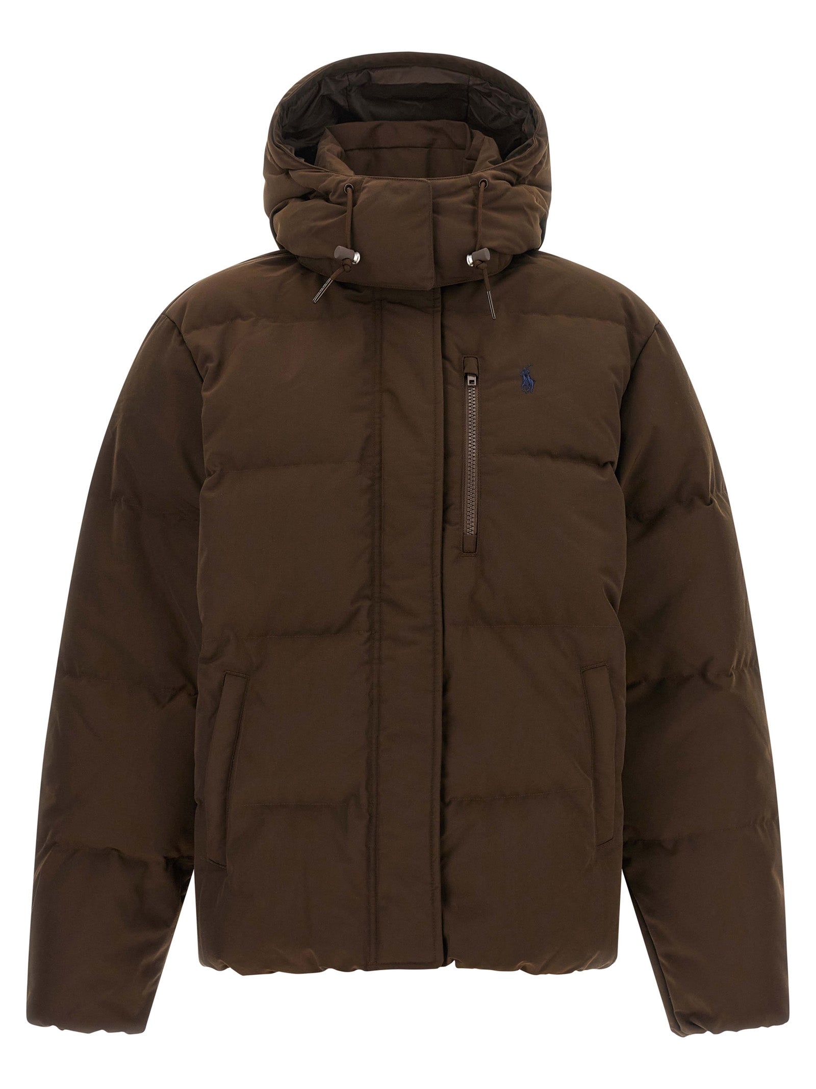 Polo Ralph Lauren Brown Polyester Full-Length Women's Jacket