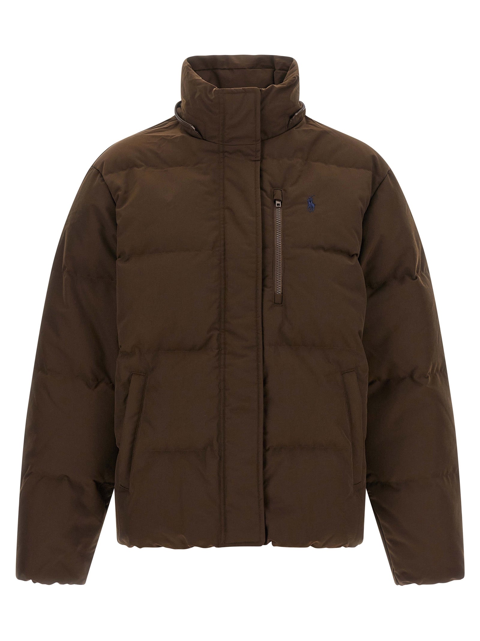 Polo Ralph Lauren Brown Polyester Full-Length Women's Jacket