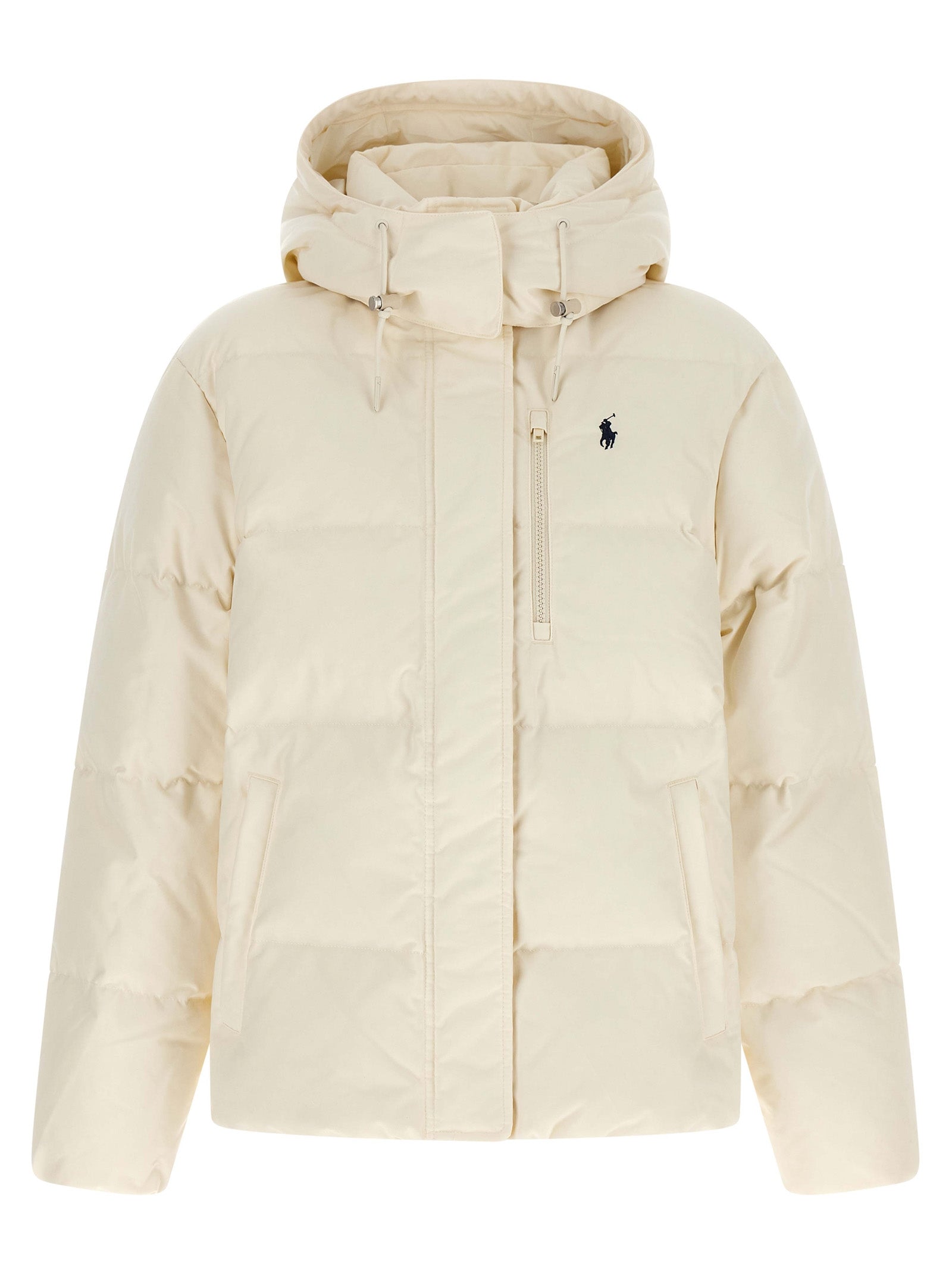 Polo Ralph Lauren White Polyester Full-Length Women's Jacket