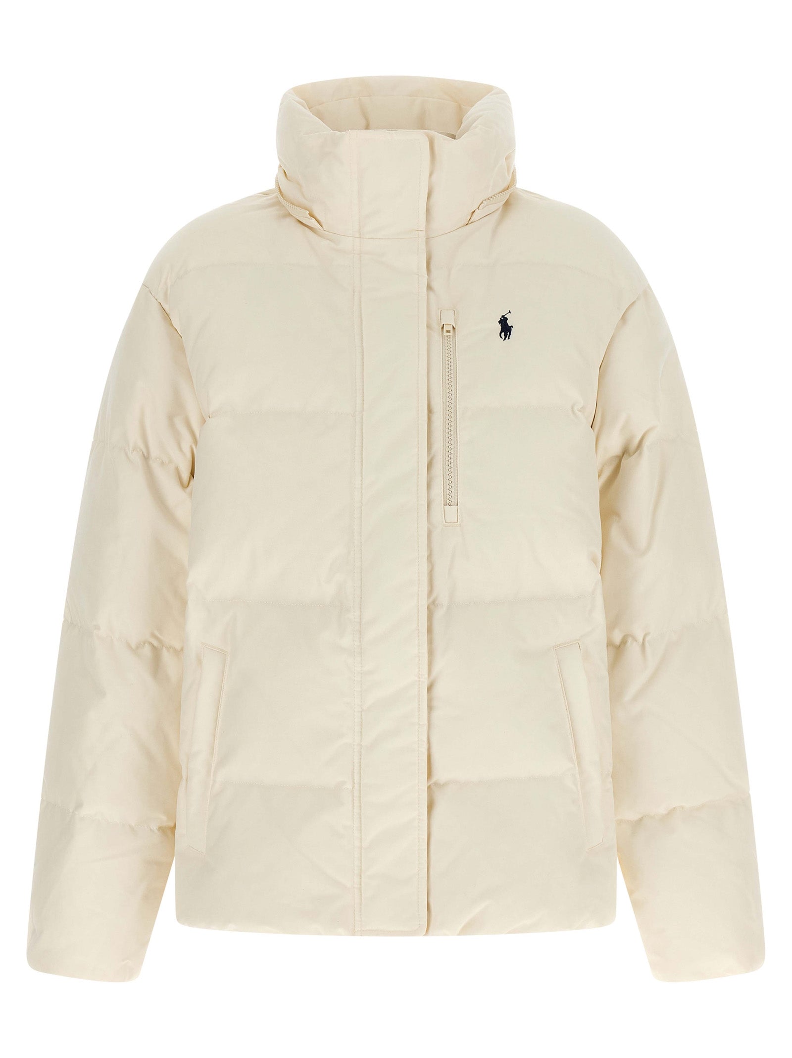 Polo Ralph Lauren White Polyester Full-Length Women's Jacket