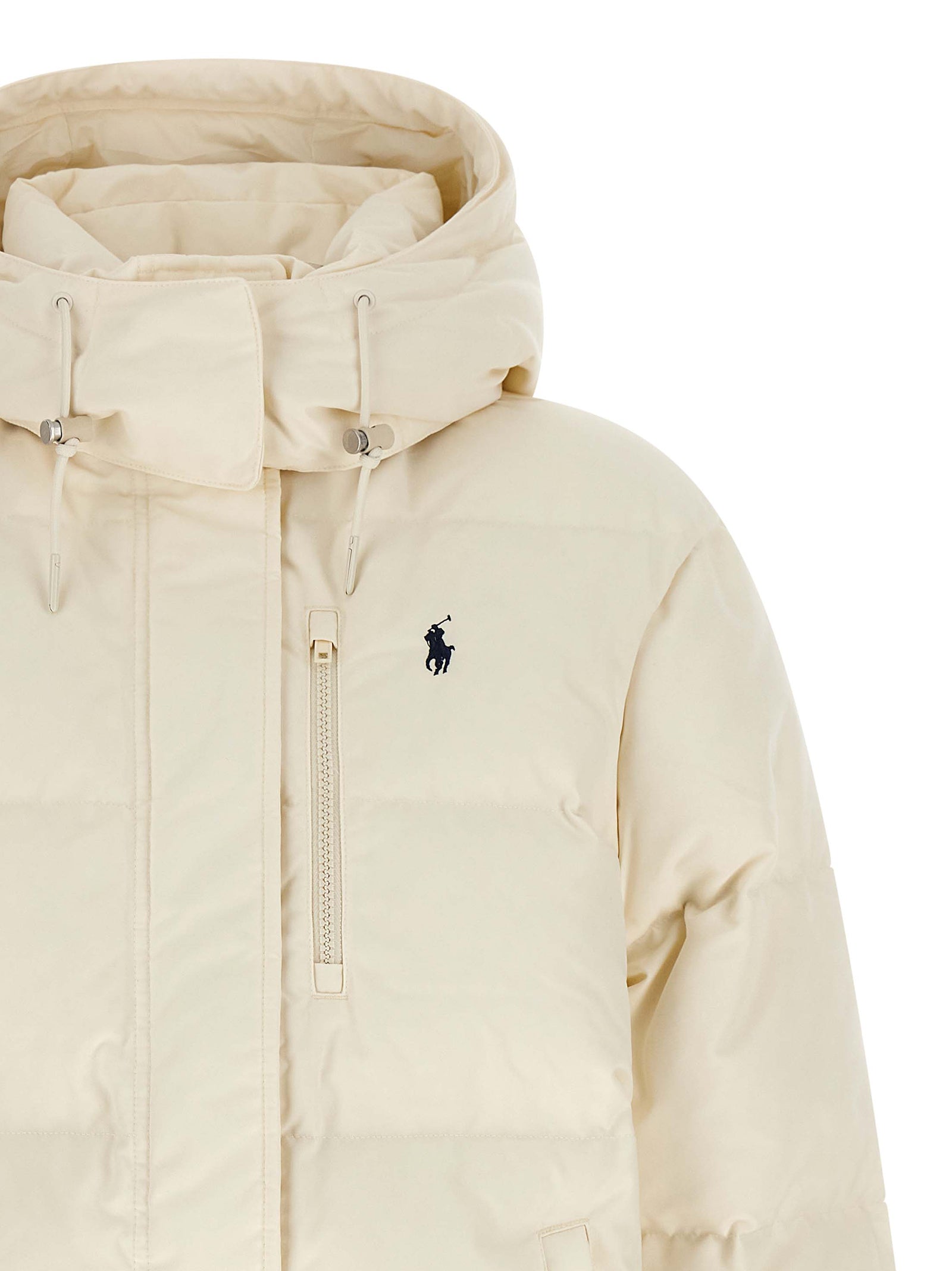 Polo Ralph Lauren White Polyester Full-Length Women's Jacket