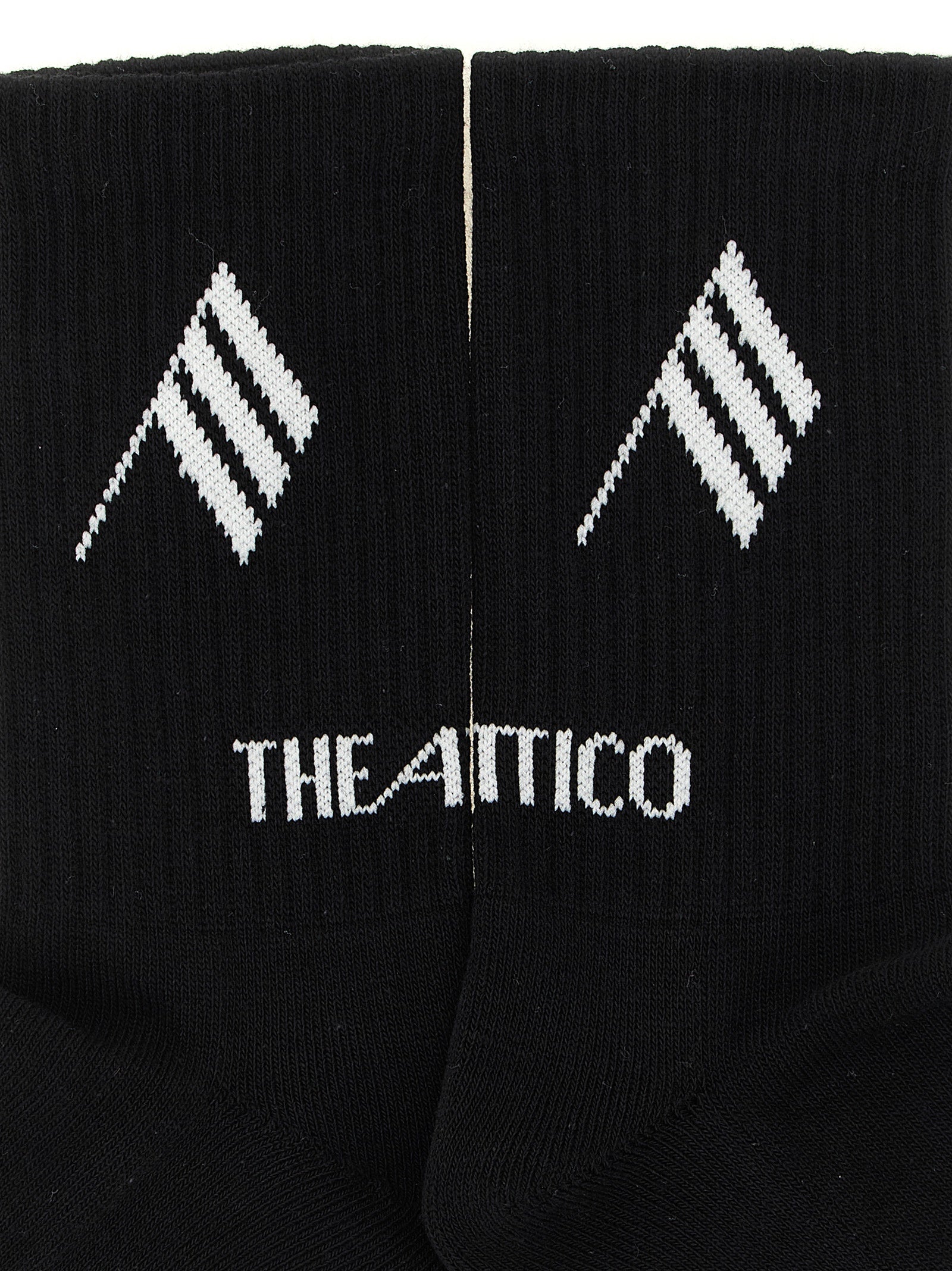 The Attico Bicolor Cotton Women's Socks