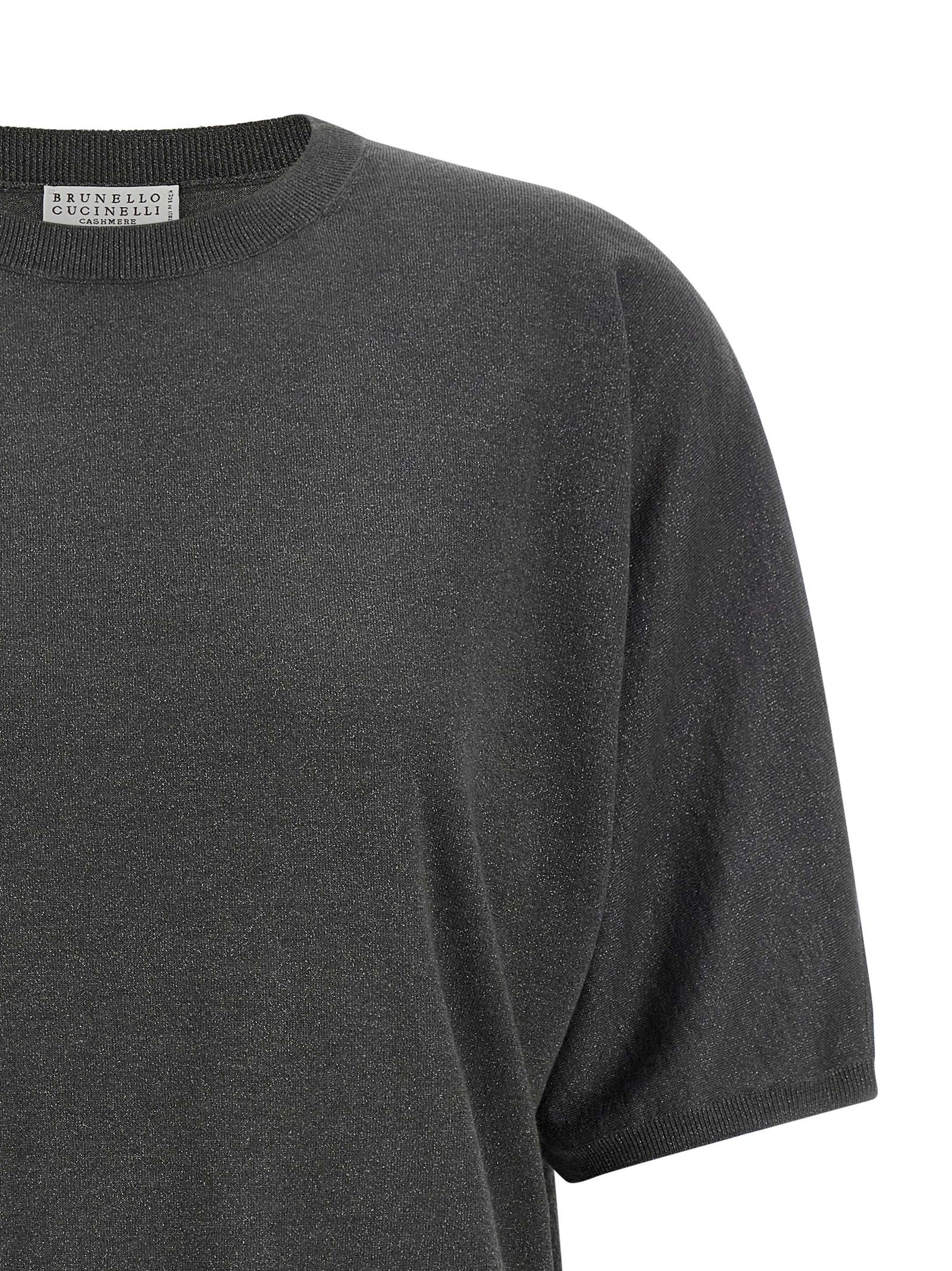 Brunello Cucinelli Gray Cashmere Women's Cardigan