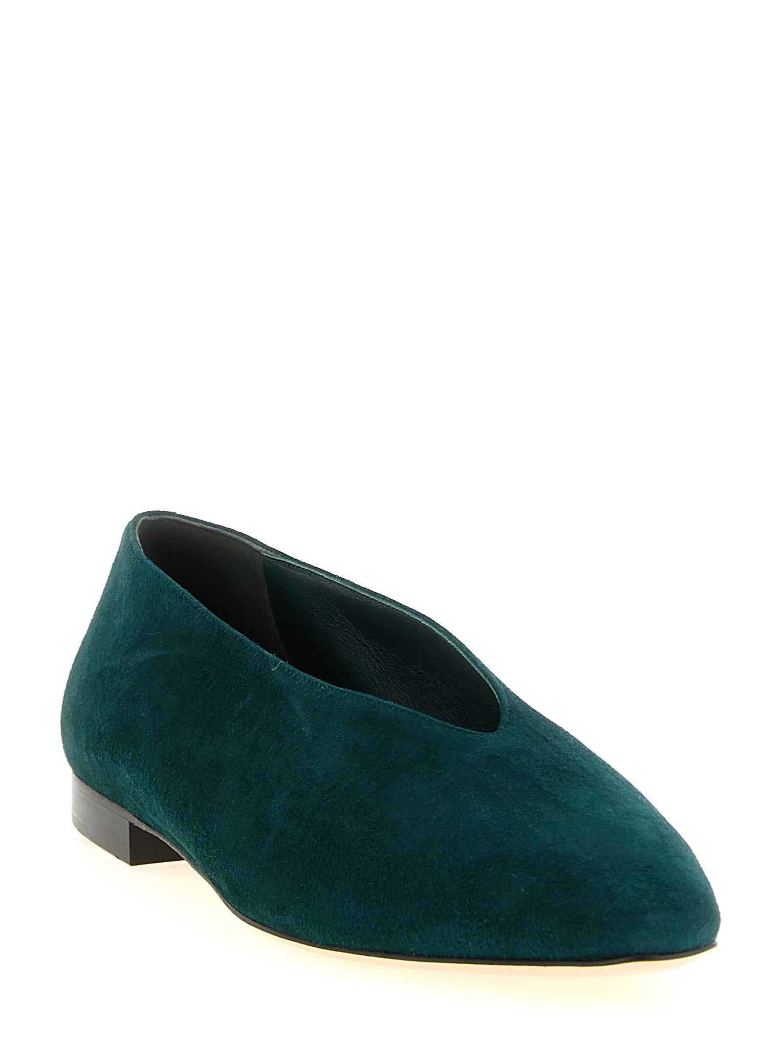 Jimmy Choo Bicolor Leather Ballet Women's Flats