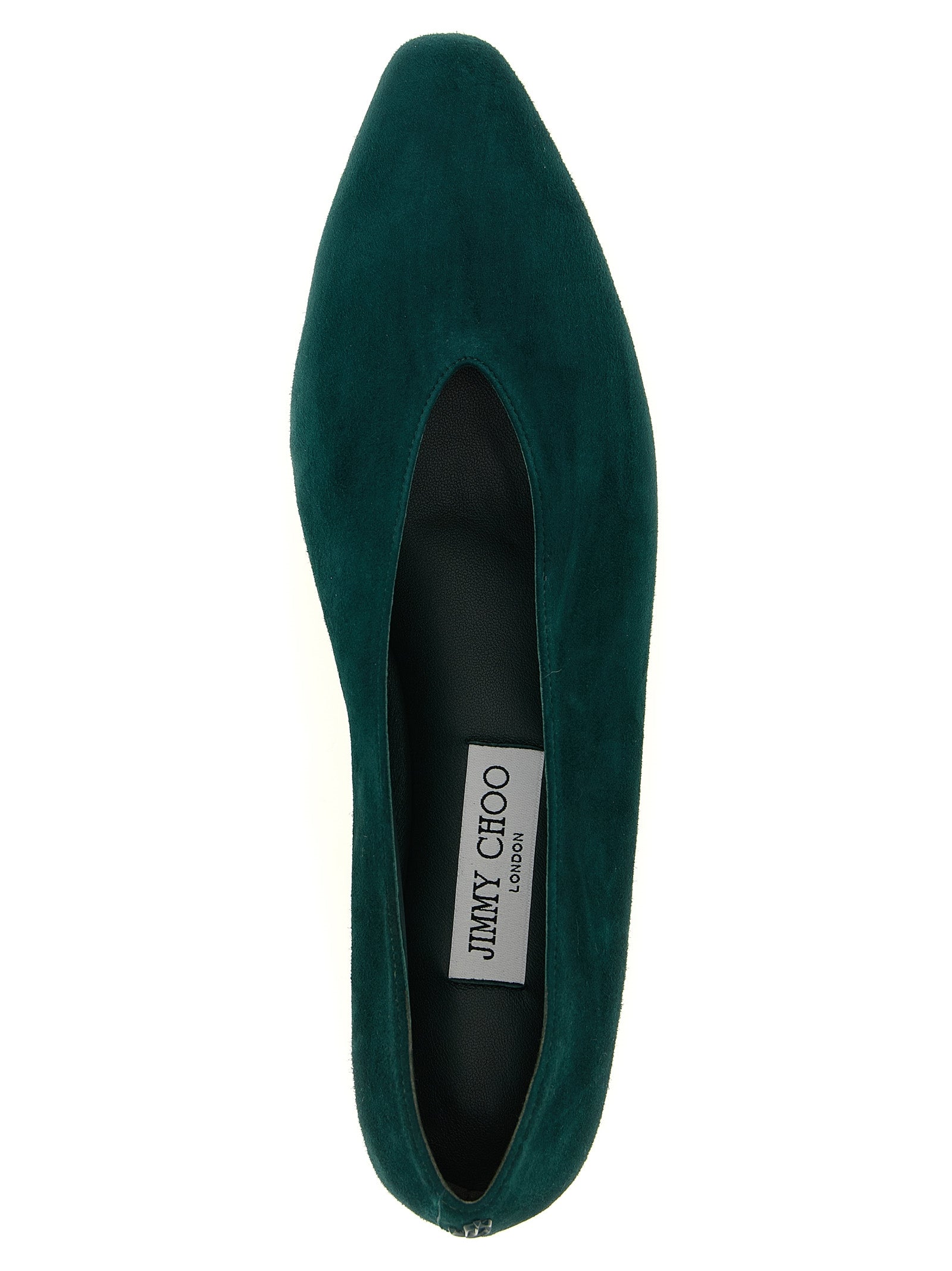 Jimmy Choo Bicolor Leather Ballet Women's Flats