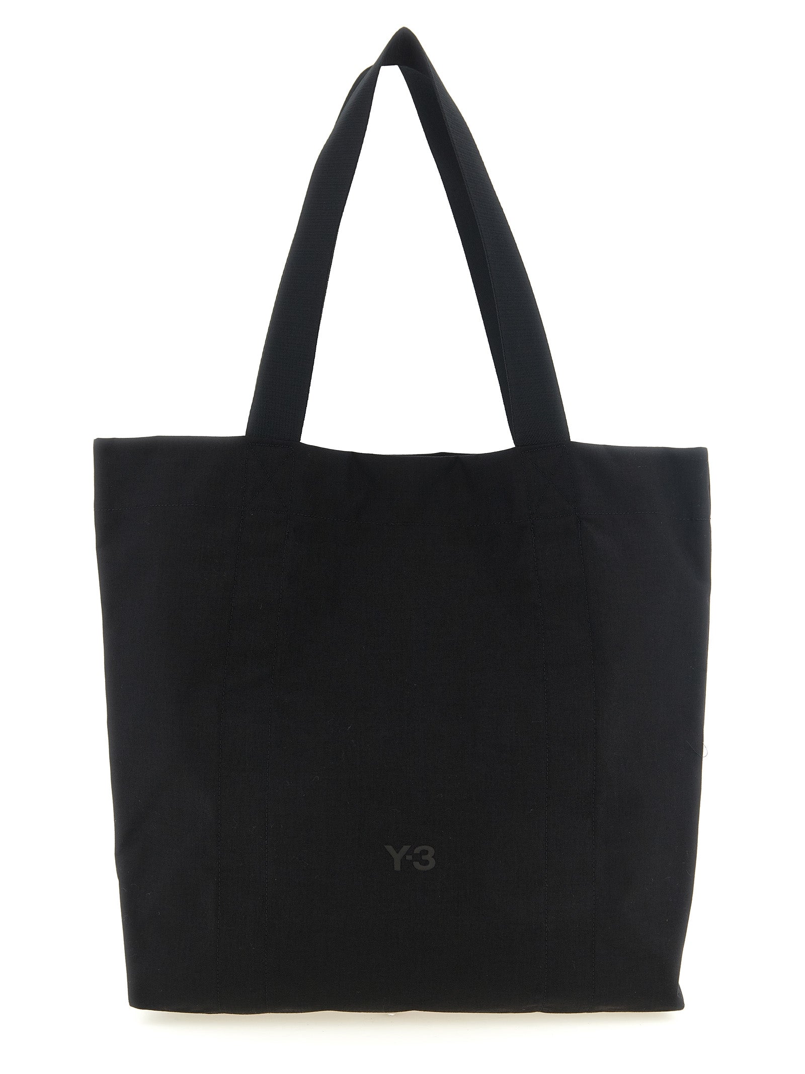 Y-3 Black Polyamide Tote Men's Bag