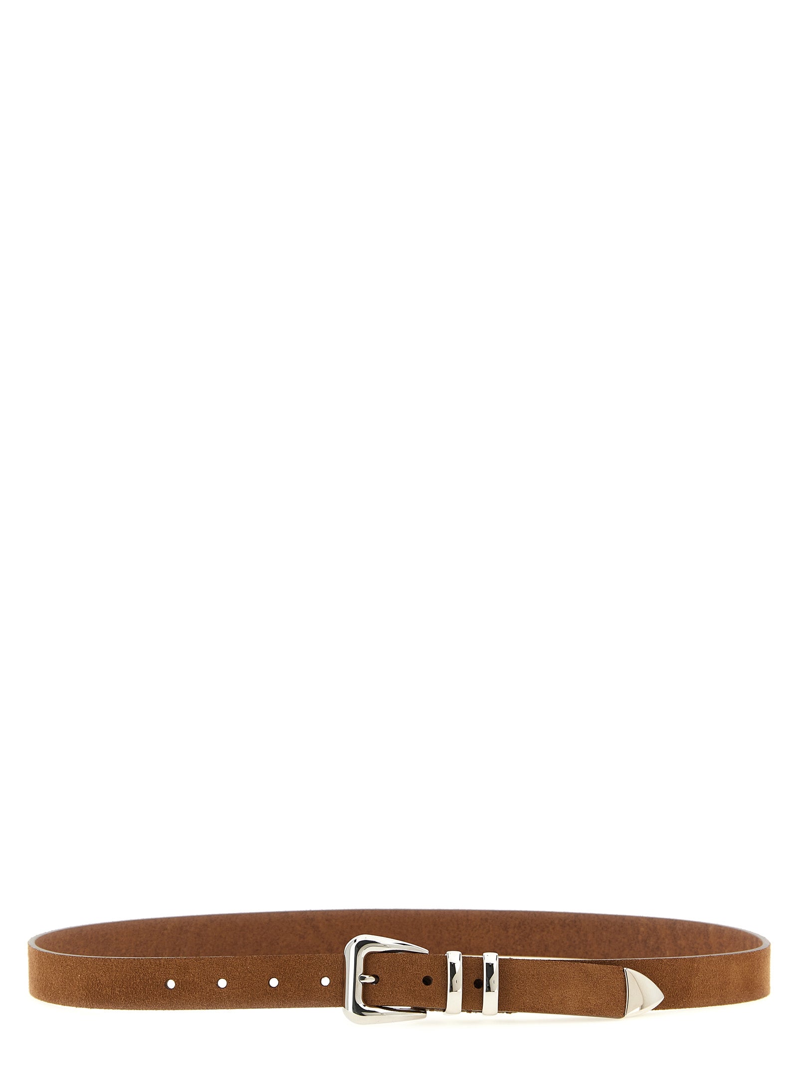 Brunello Cucinelli Brown Calfskin Regular Men's Belt