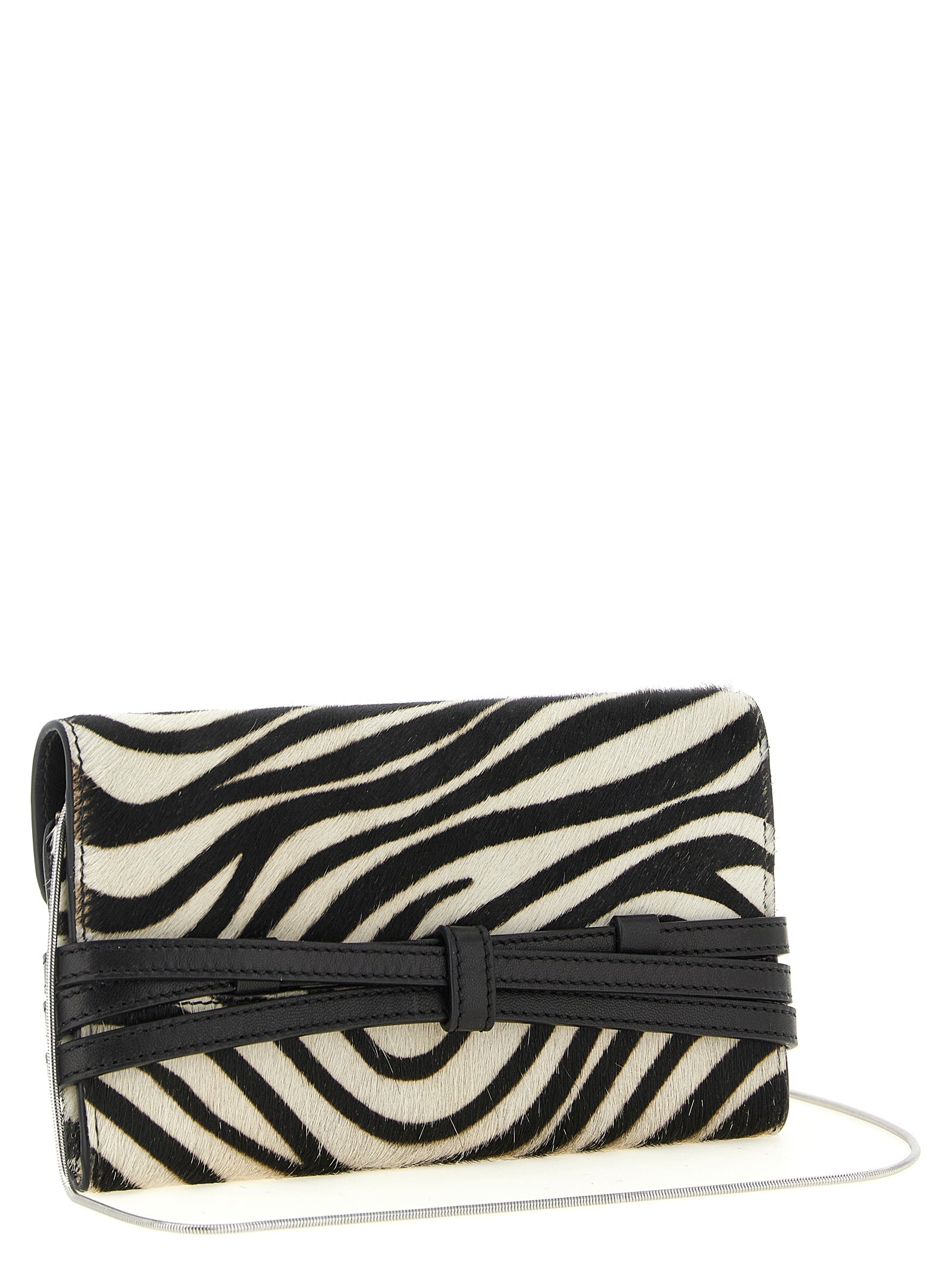 Moschino Bicolor Leather Women's Cardholder